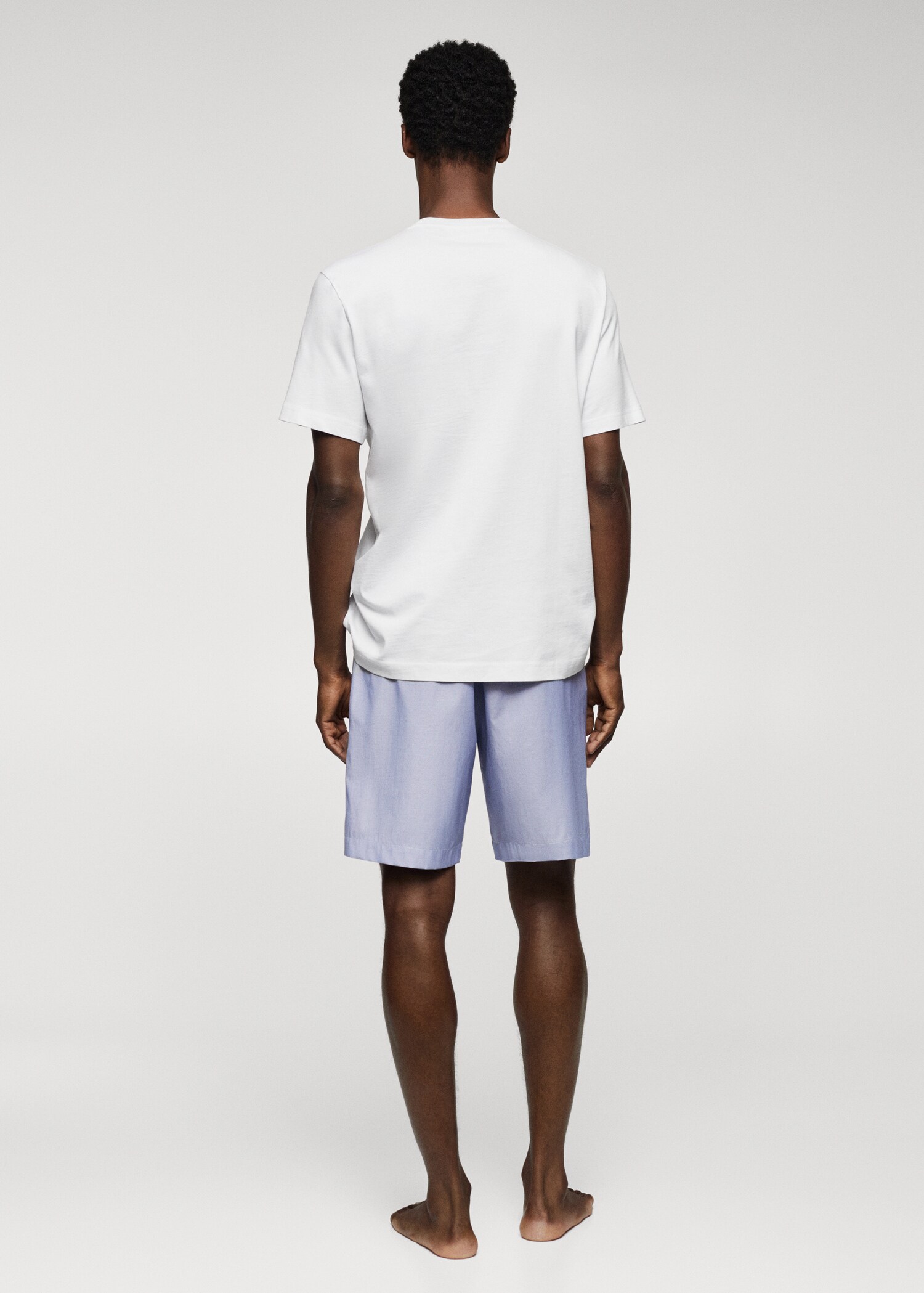 Cotton pyjama shorts pack - Reverse of the article
