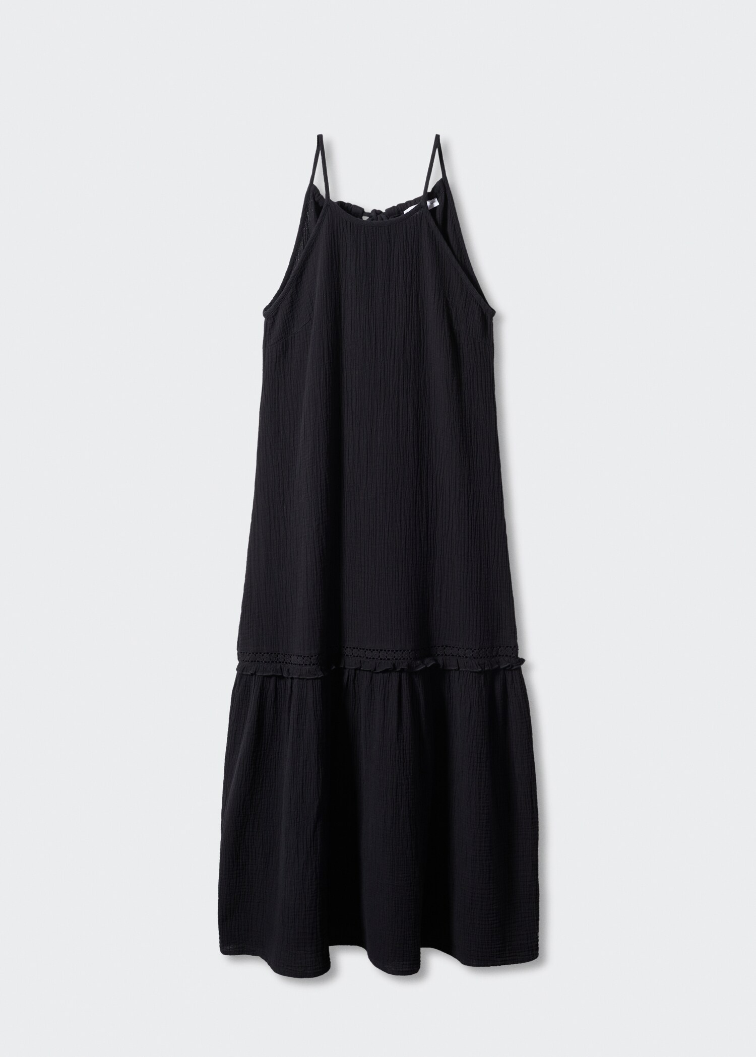 Vestido largo detalle bordado - Artículo sin modelo
