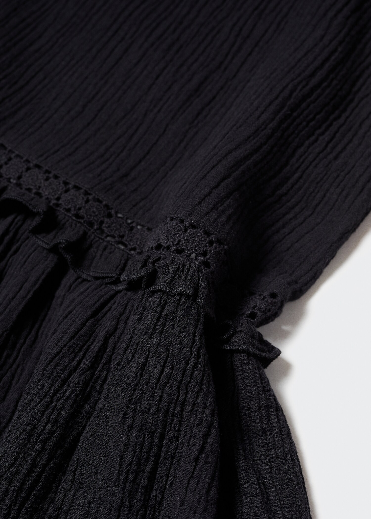 Vestido largo detalle bordado - Detalle del artículo 8