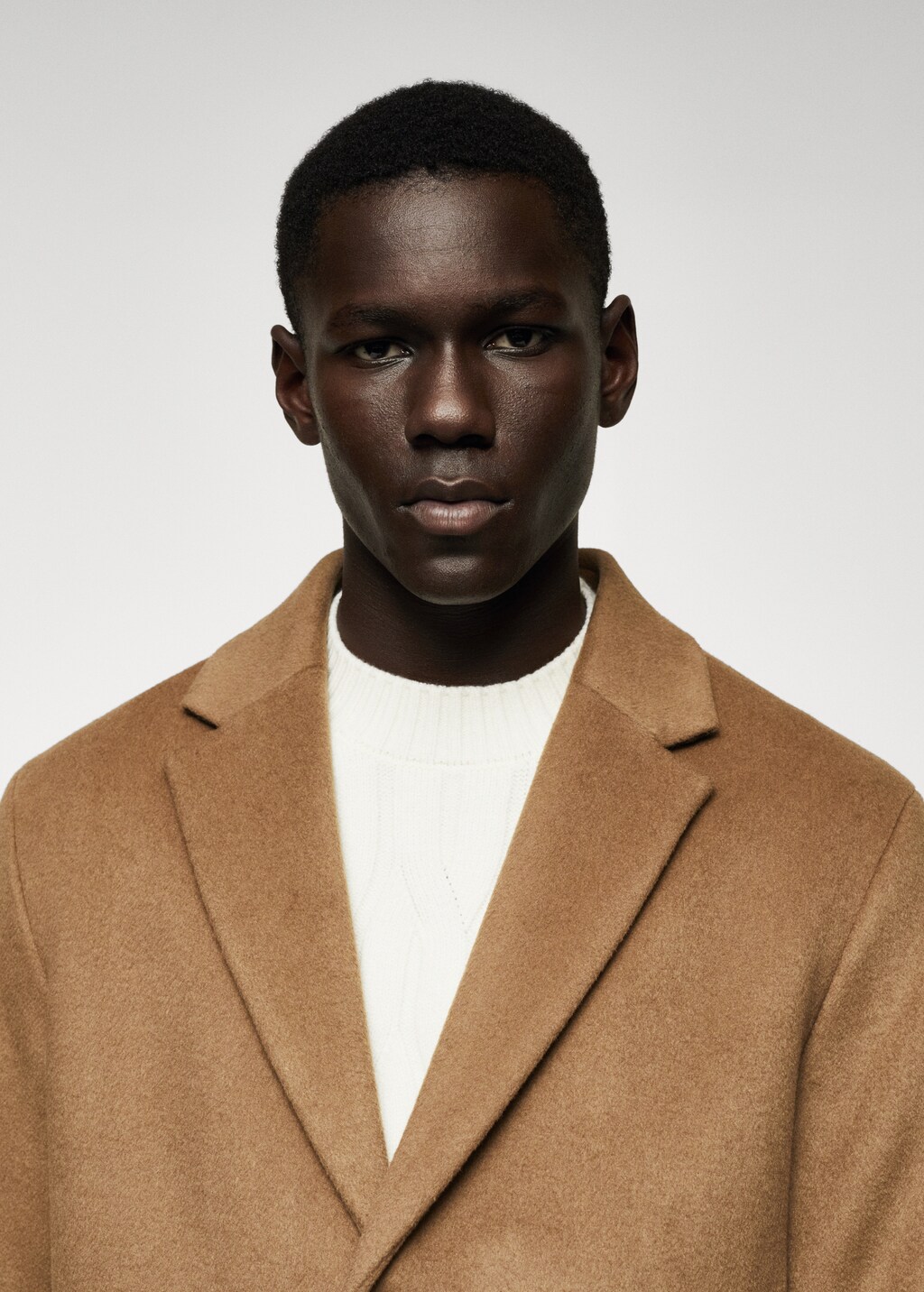 Manteau laine oversize homme sale
