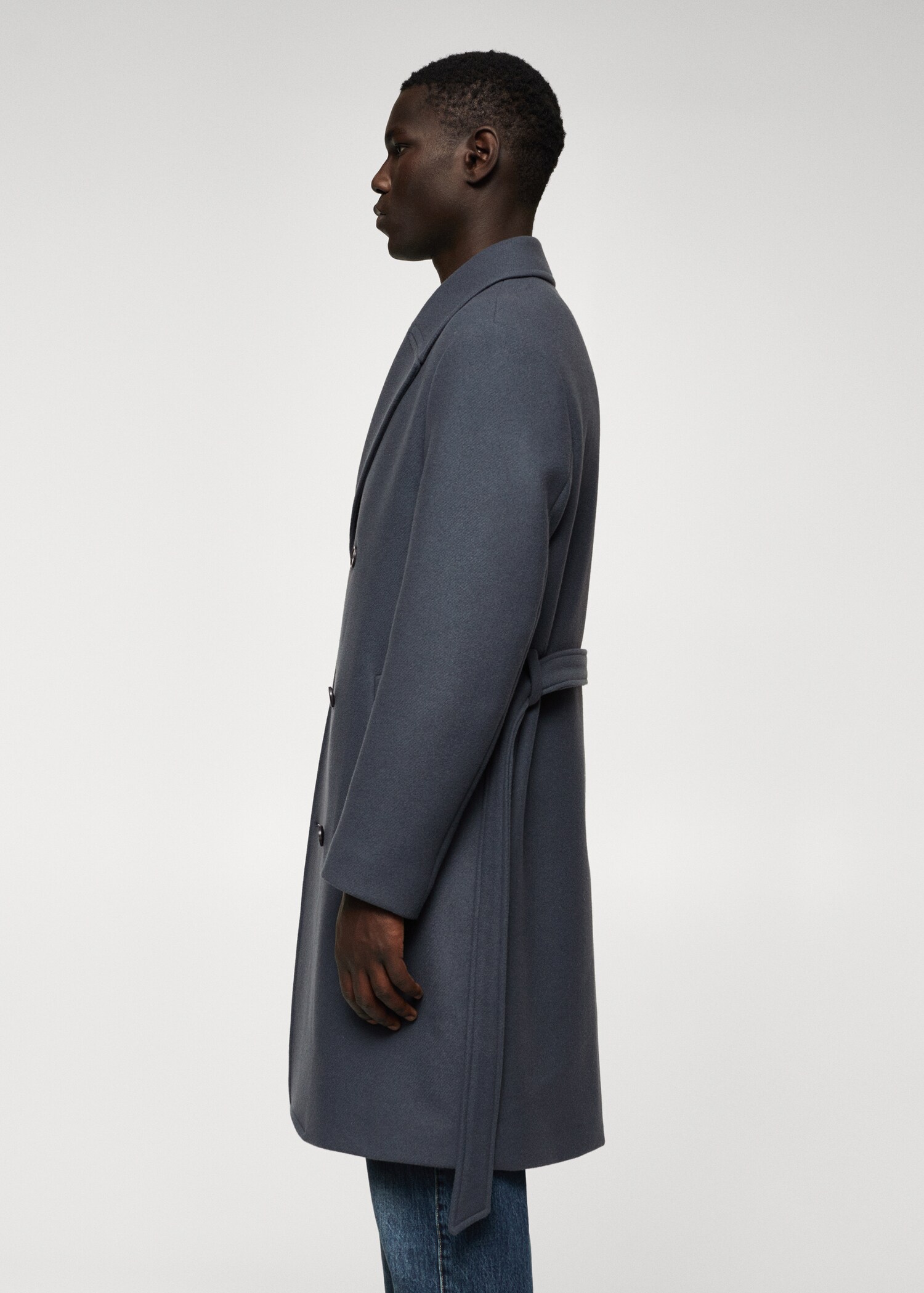 Manteau croisé laine - Détail de l'article 4