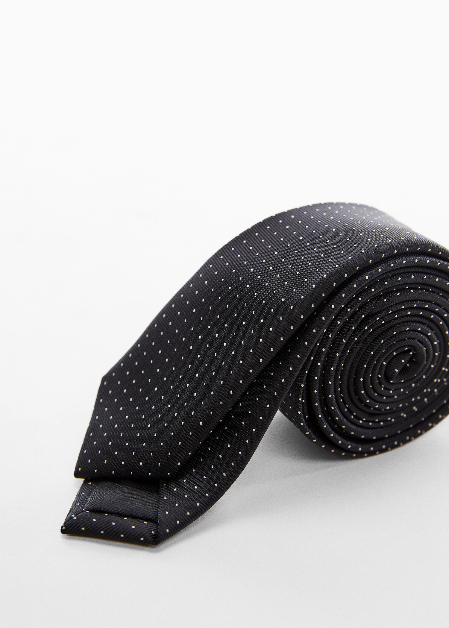 Krawatte mit Polka Dots - Mittlere Ansicht