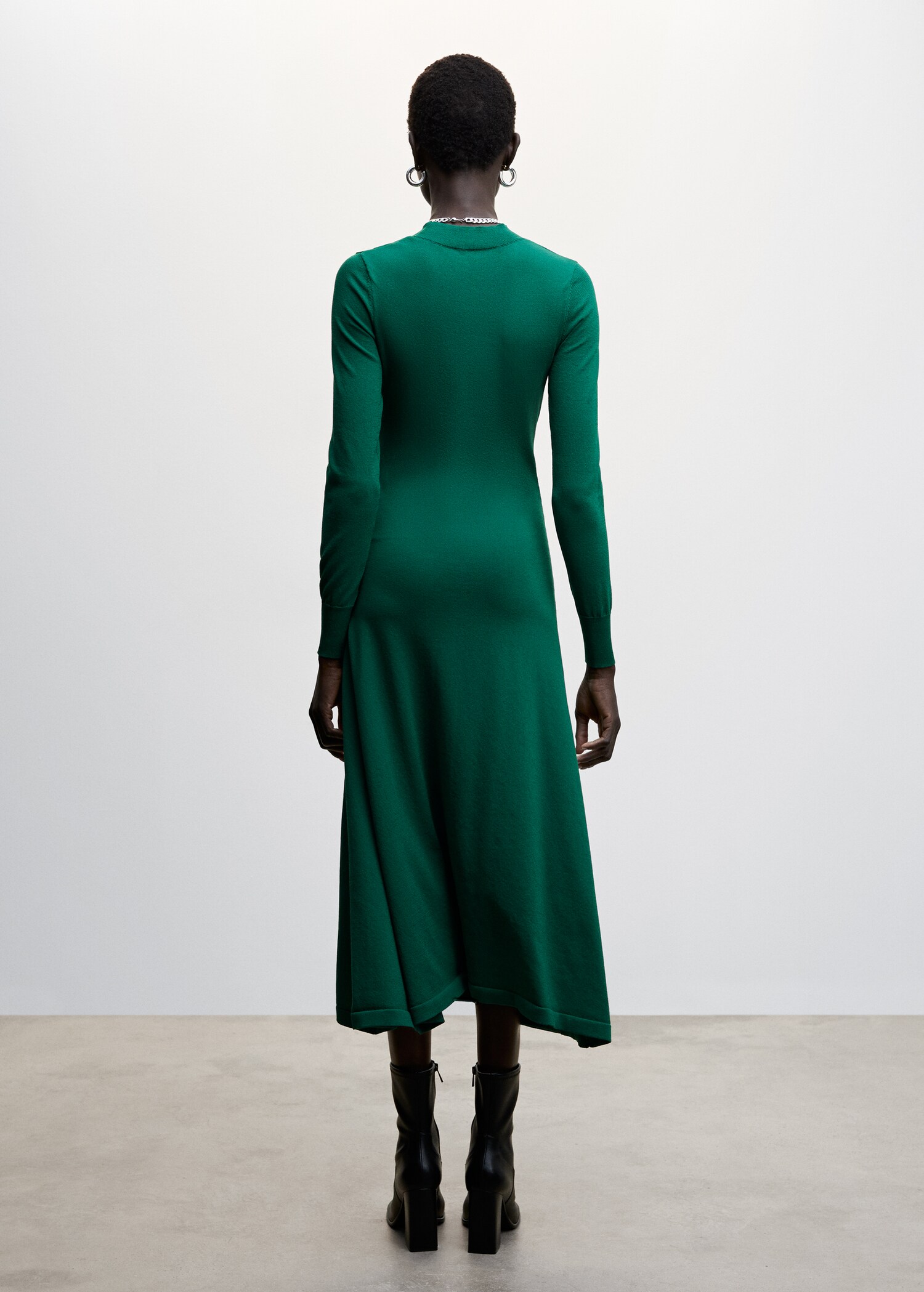 Vestido punto lazo - Reverso del artículo