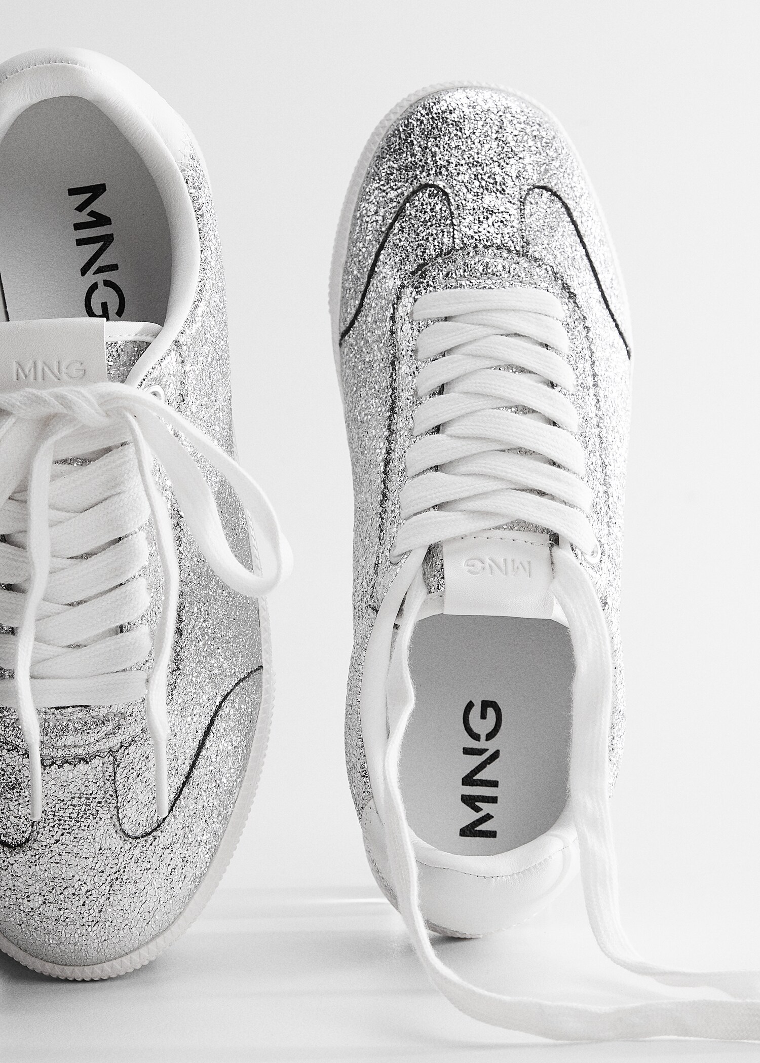 Deportivas glitter cordones - Detalle del artículo 5