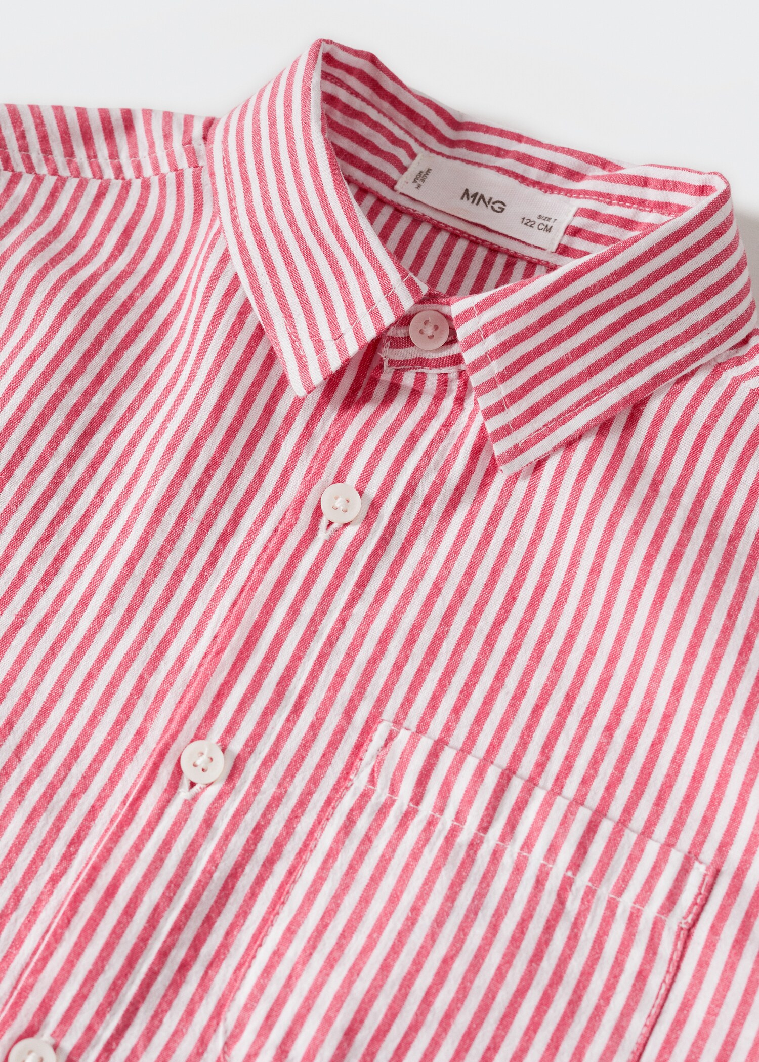 Chemise regular-fit coton rayures - Détail de l'article 8