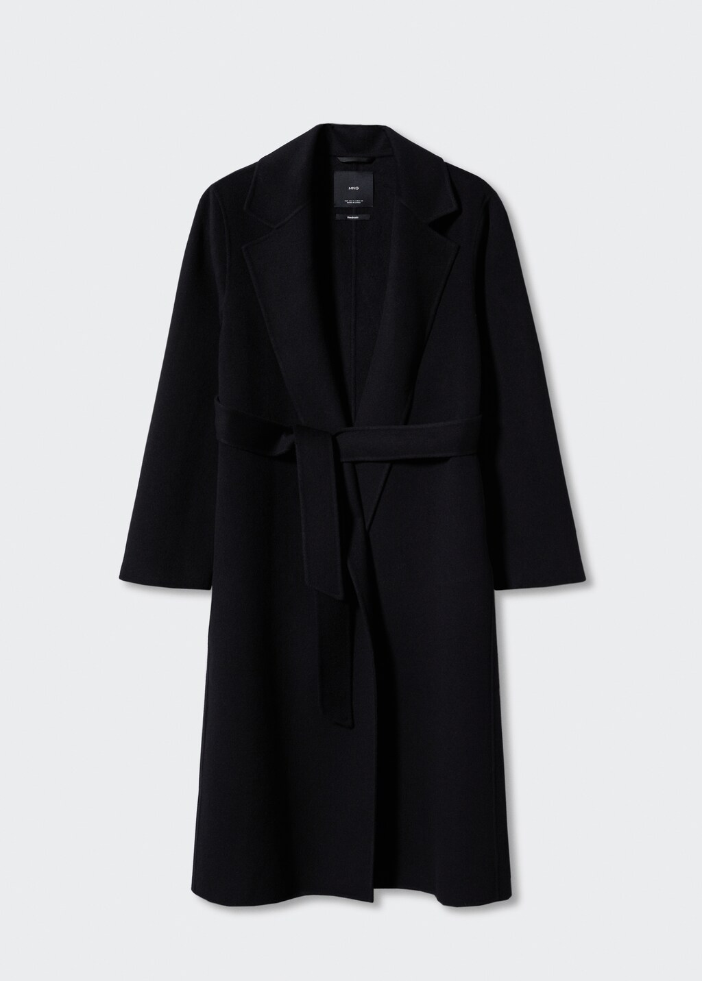Belt handmade coat - Women | MANGO Niger Belt handmade coat - Women | MANGO Niger