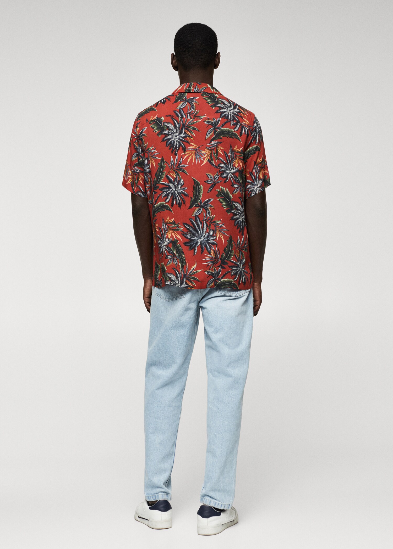 Chemise fluide hawaïenne - Verso de l’article