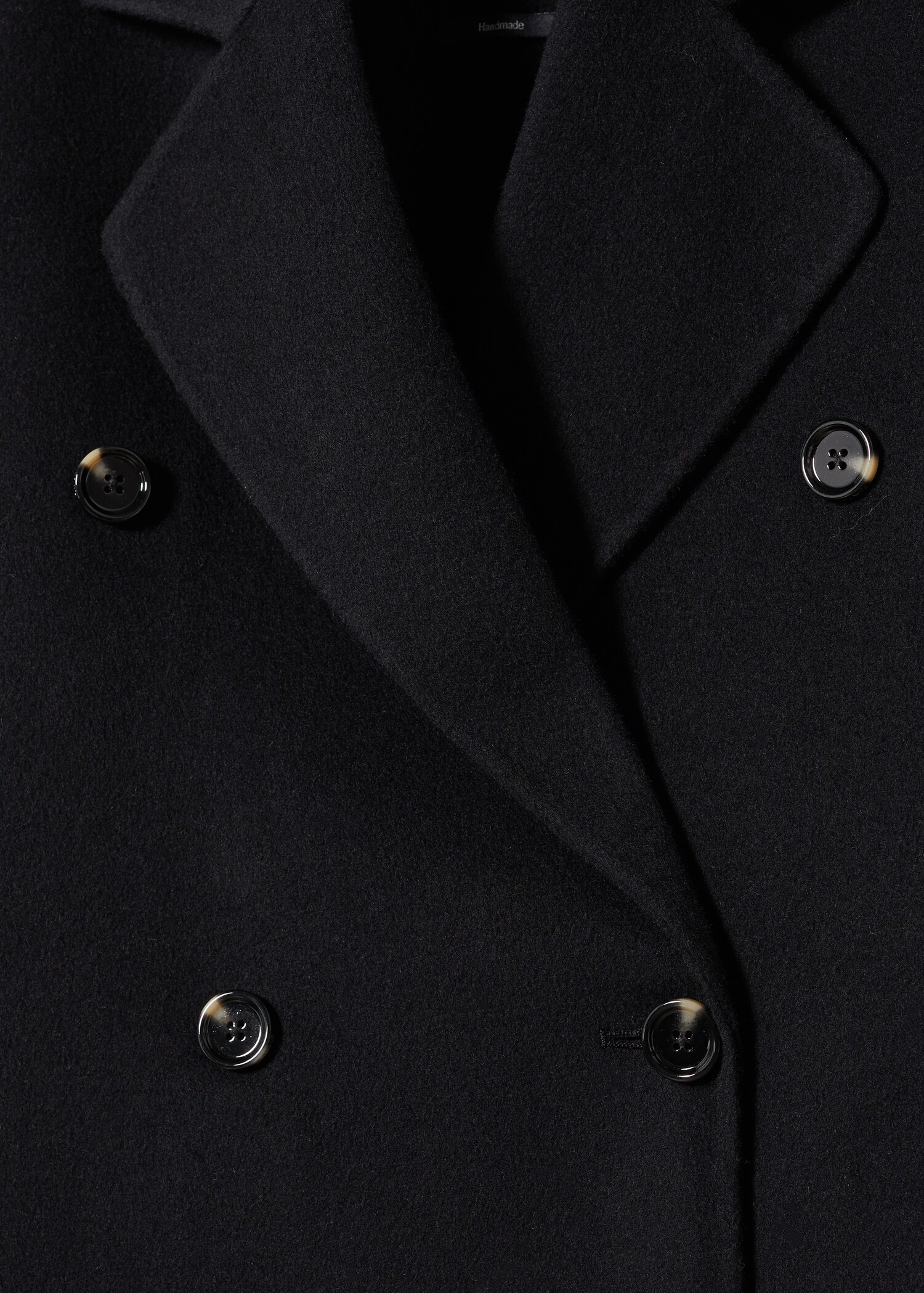 Handmade oversized wool coat - Details of the article 8