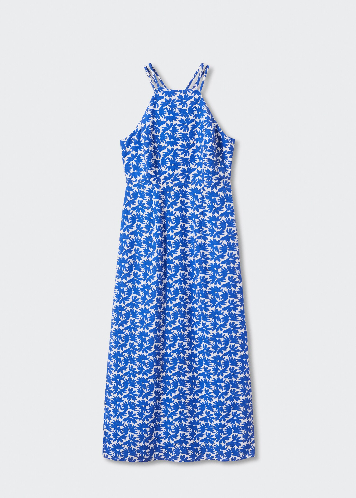 Printed halter gown - Article without model