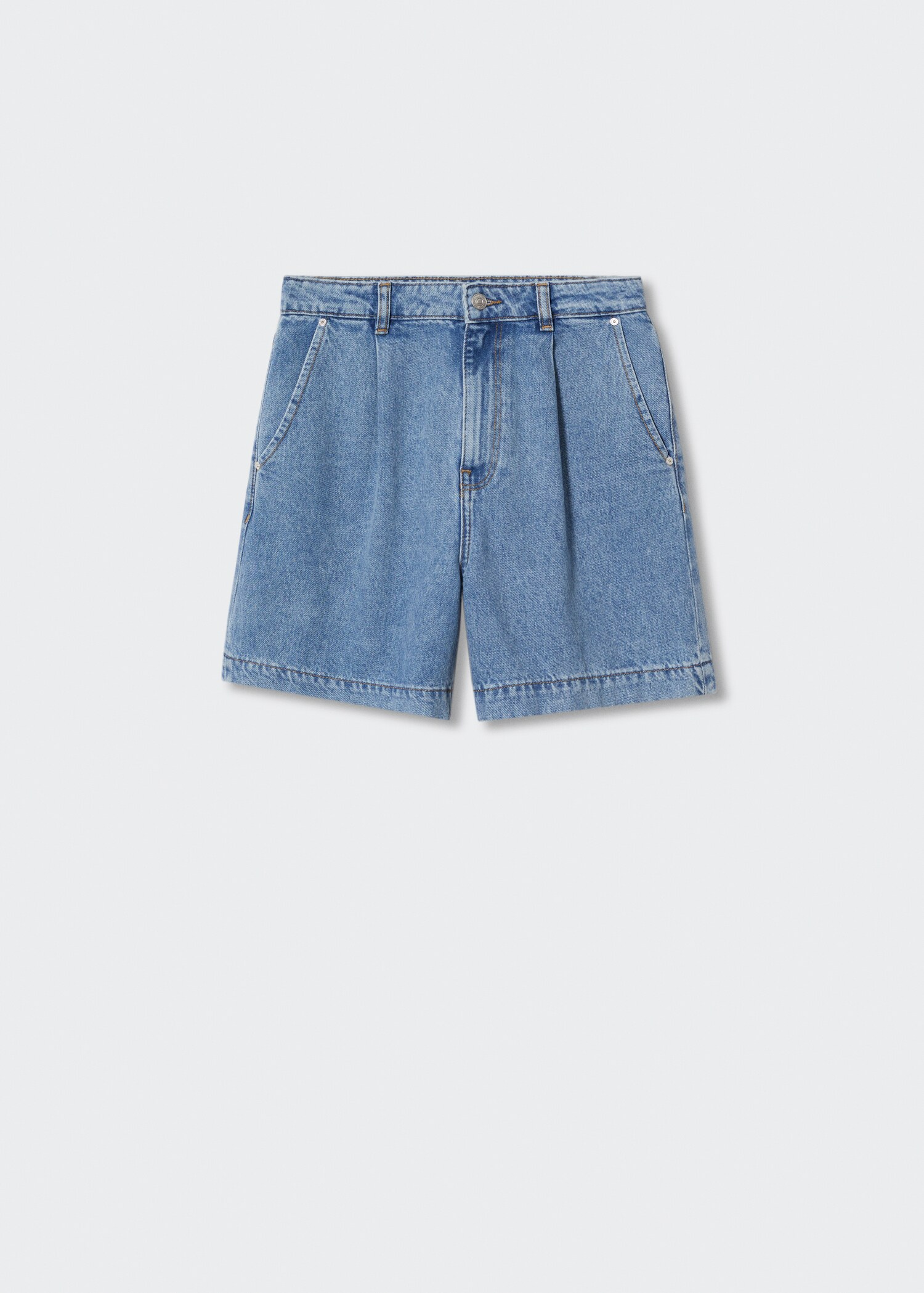 Slouchy pleated shorts - Article without model