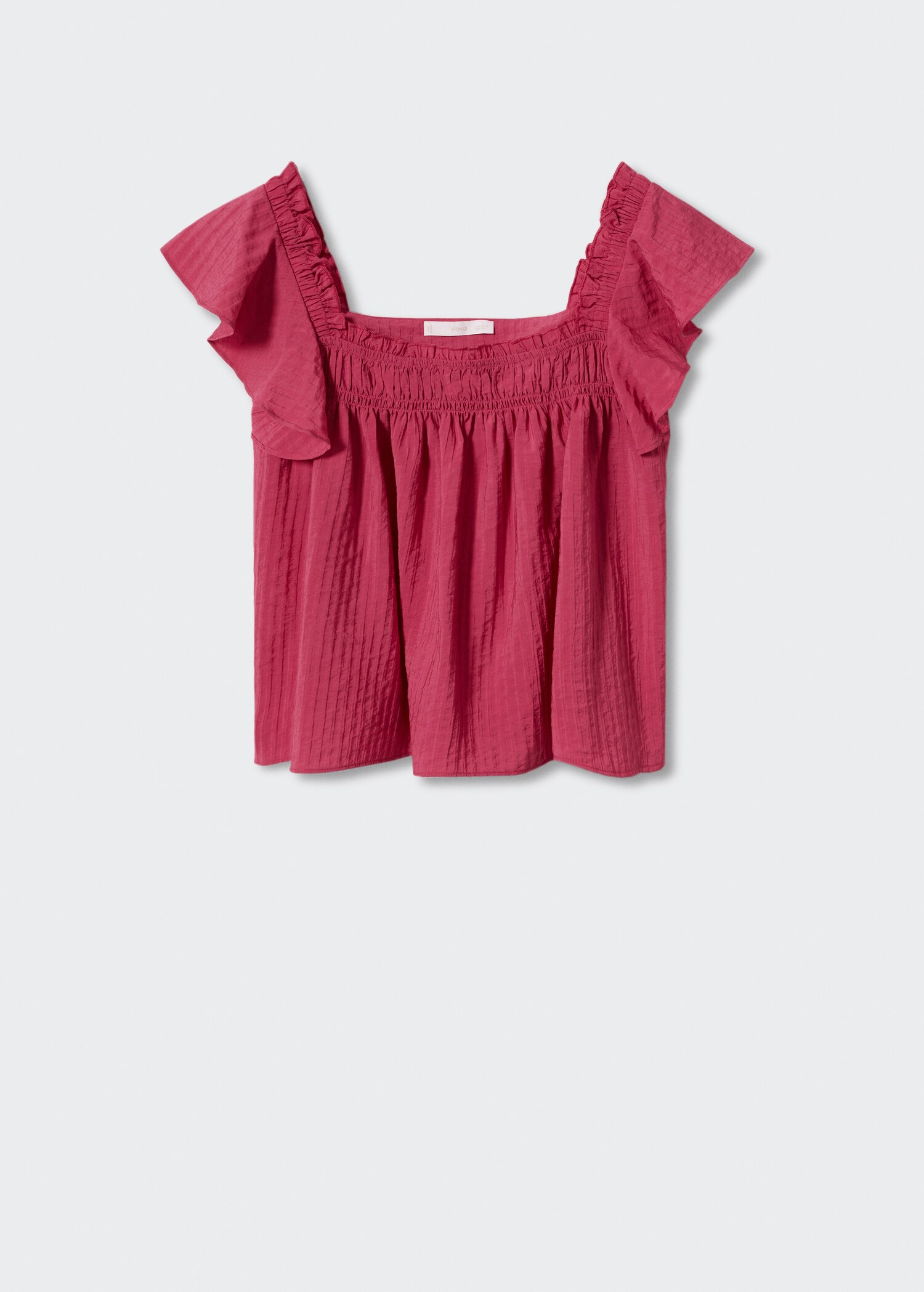 Blouse met streepjestextuur - Artikel zonder model