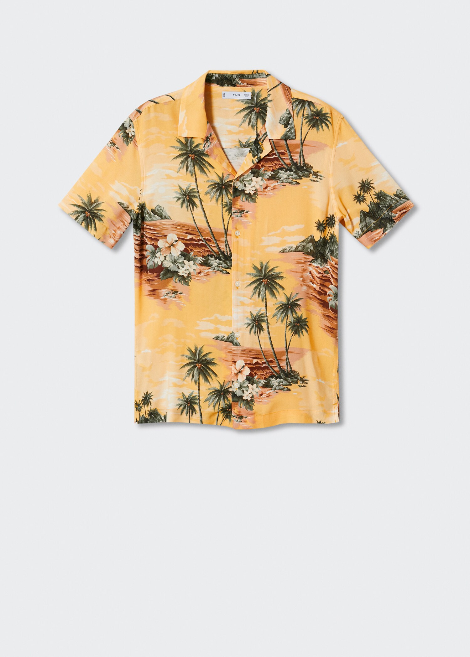 Hawaiian flowy shirt - สินค้าที่ไม่มีแบบ
