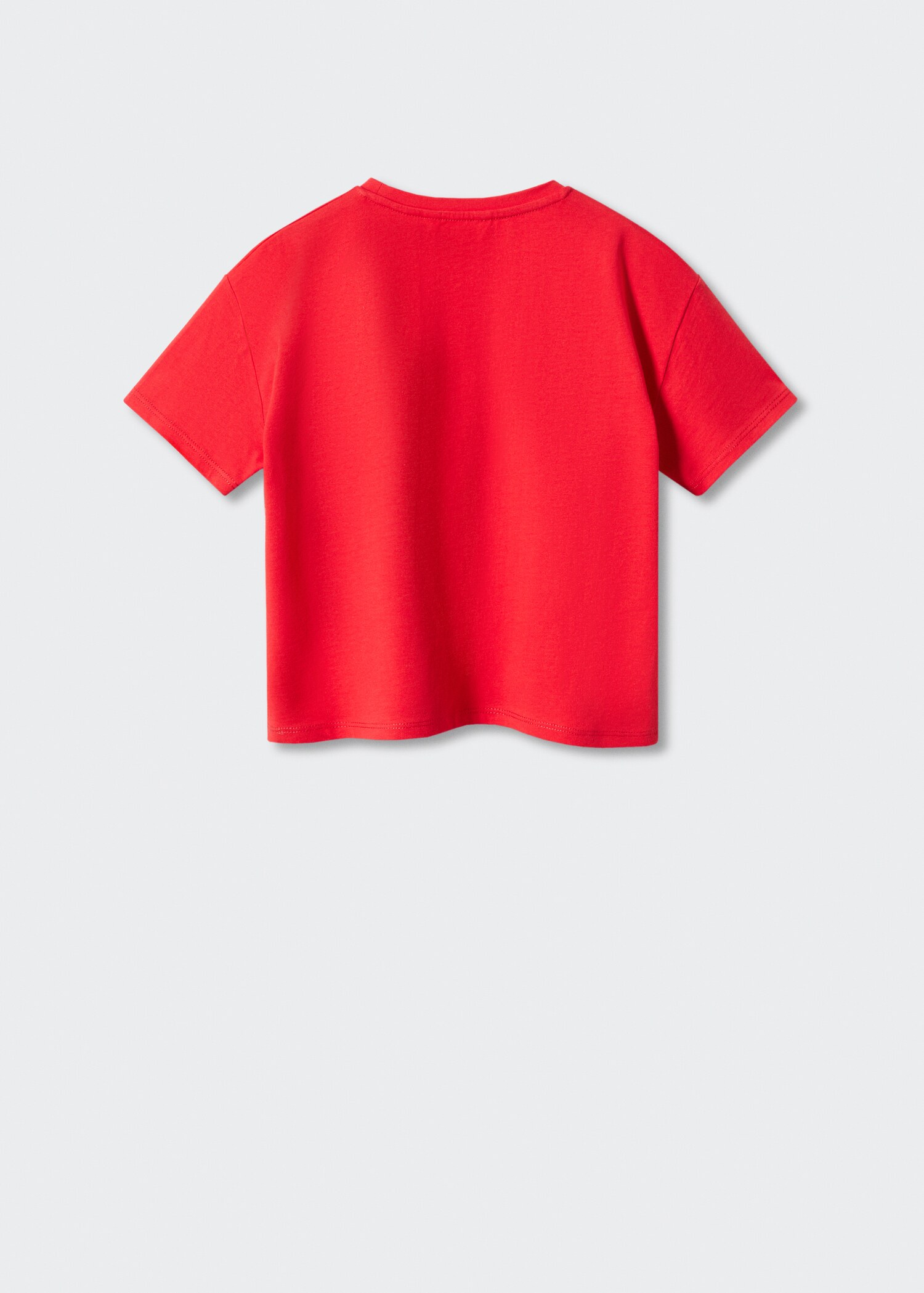 T-shirt algodão textura - Verso do artigo