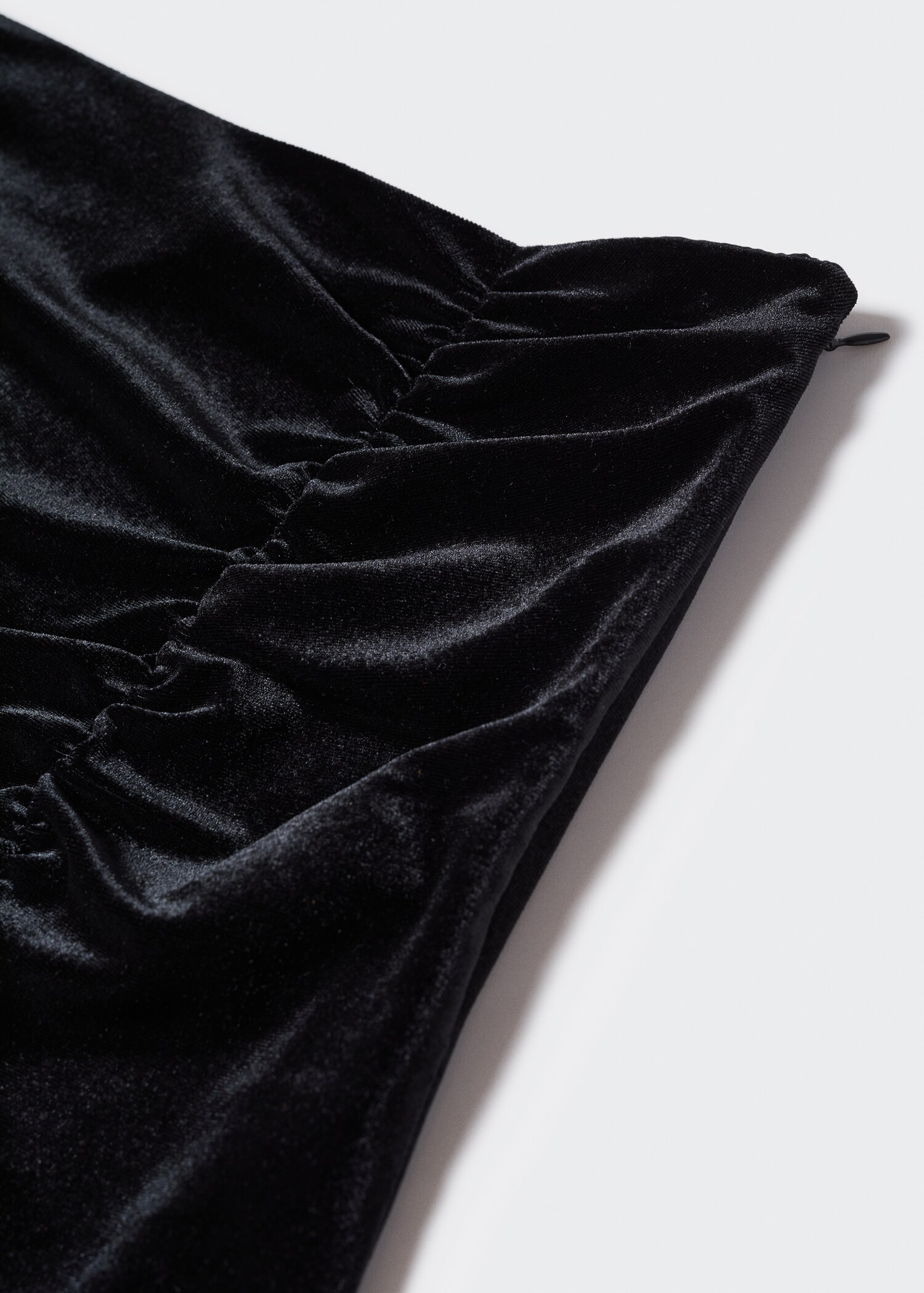 Velvet mini-skirt - Details of the article 8