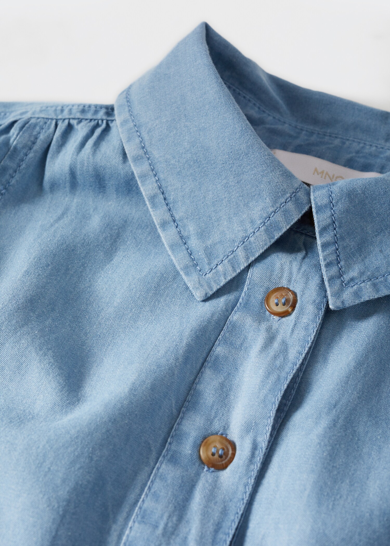 Tencel ruffled blouse - Details of the article 8