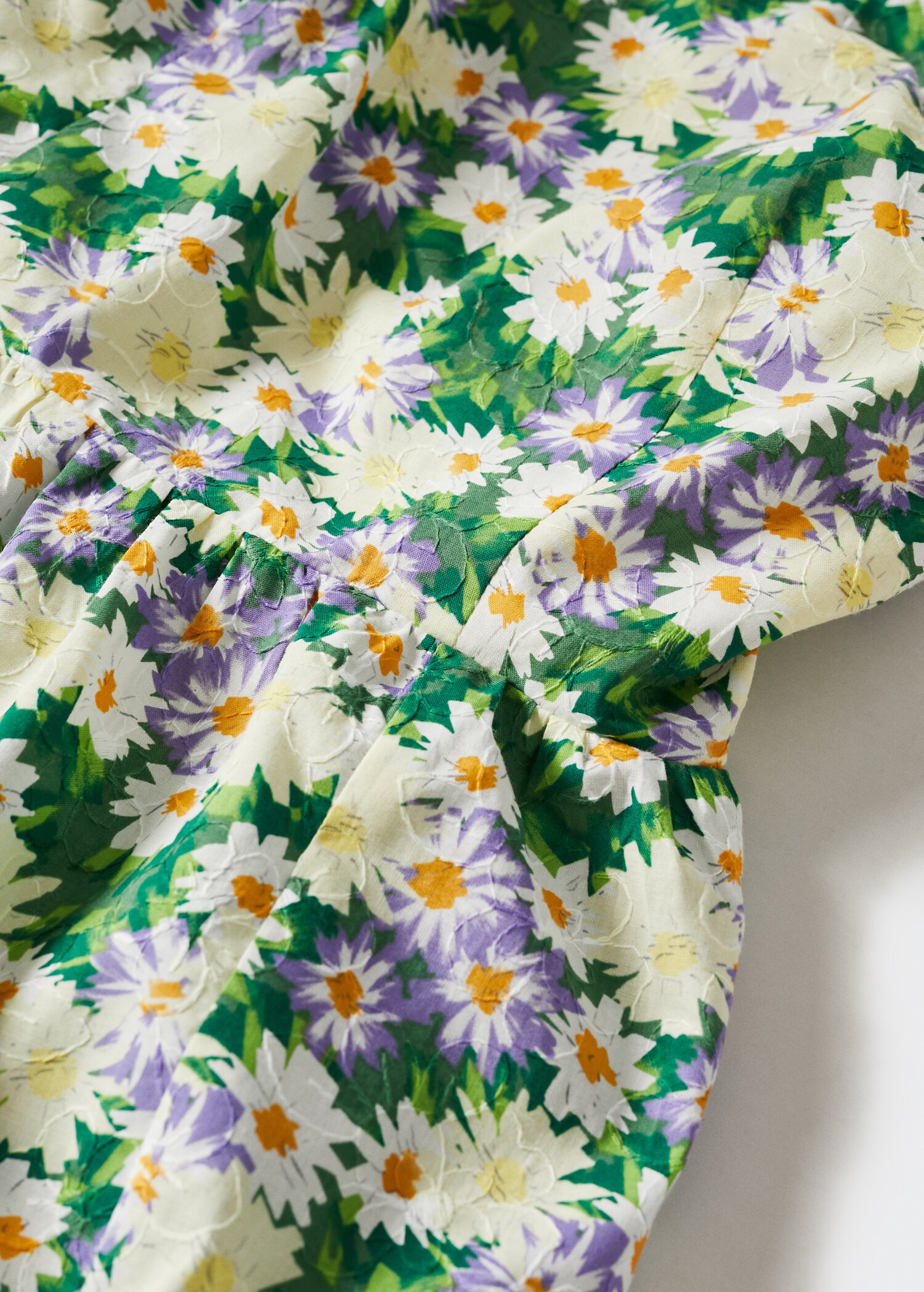Flower print dress - Details of the article 8
