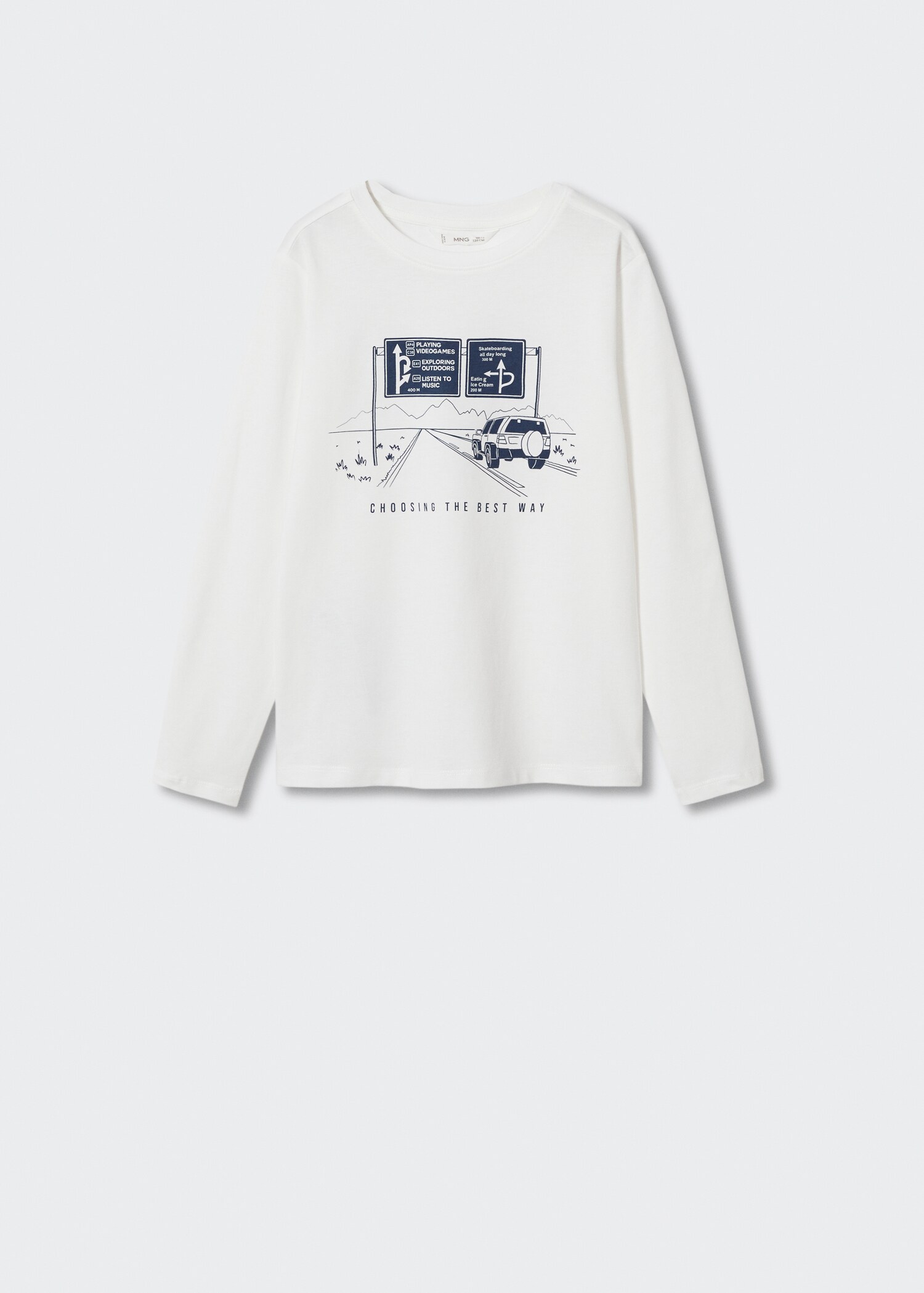 Camiseta estampada algodón - Artículo sin modelo
