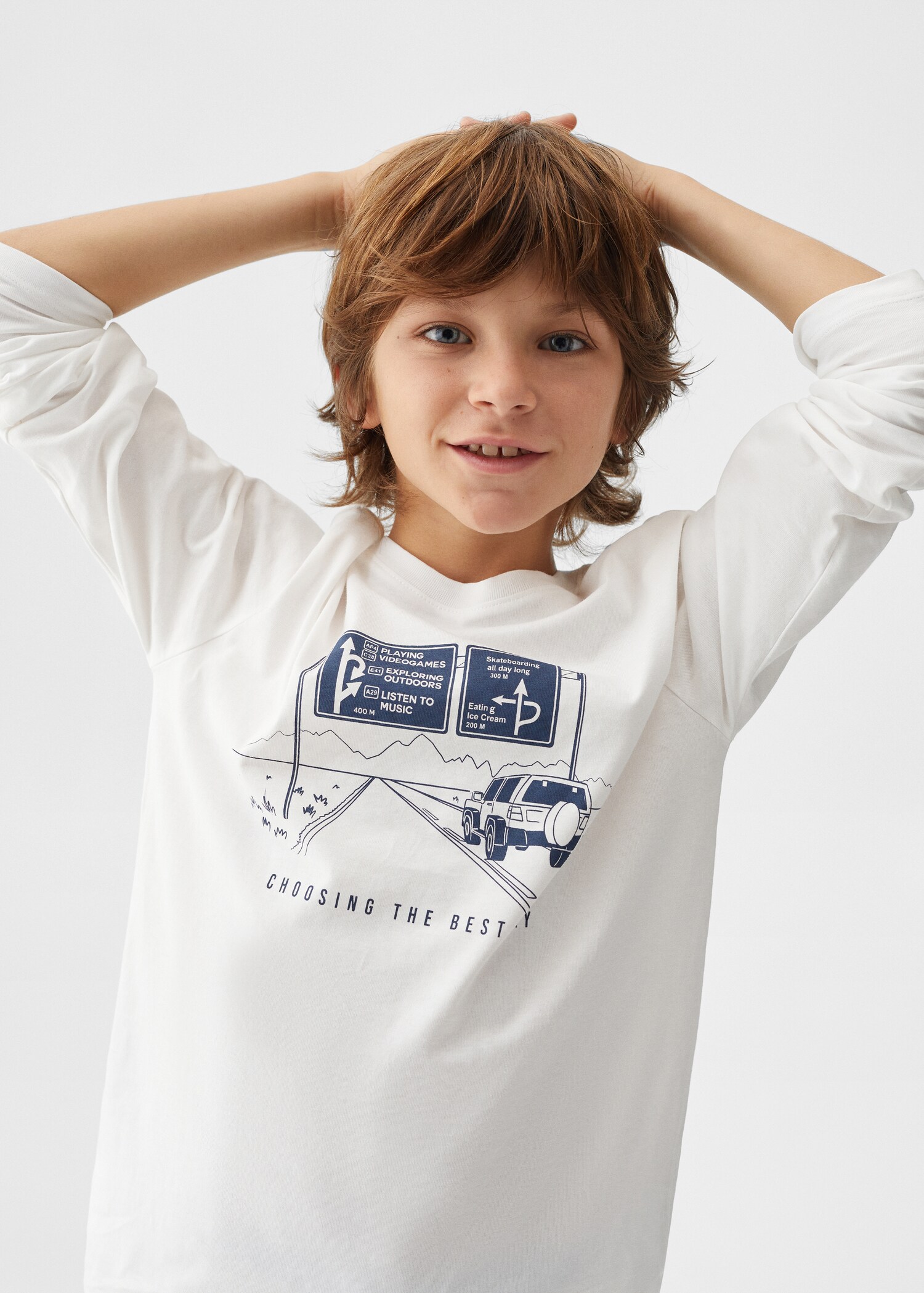 Camiseta estampada algodón - Detalle del artículo 1