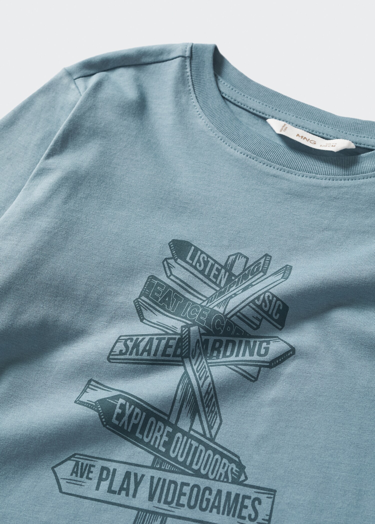 Camiseta estampada algodón - Detalle del artículo 8