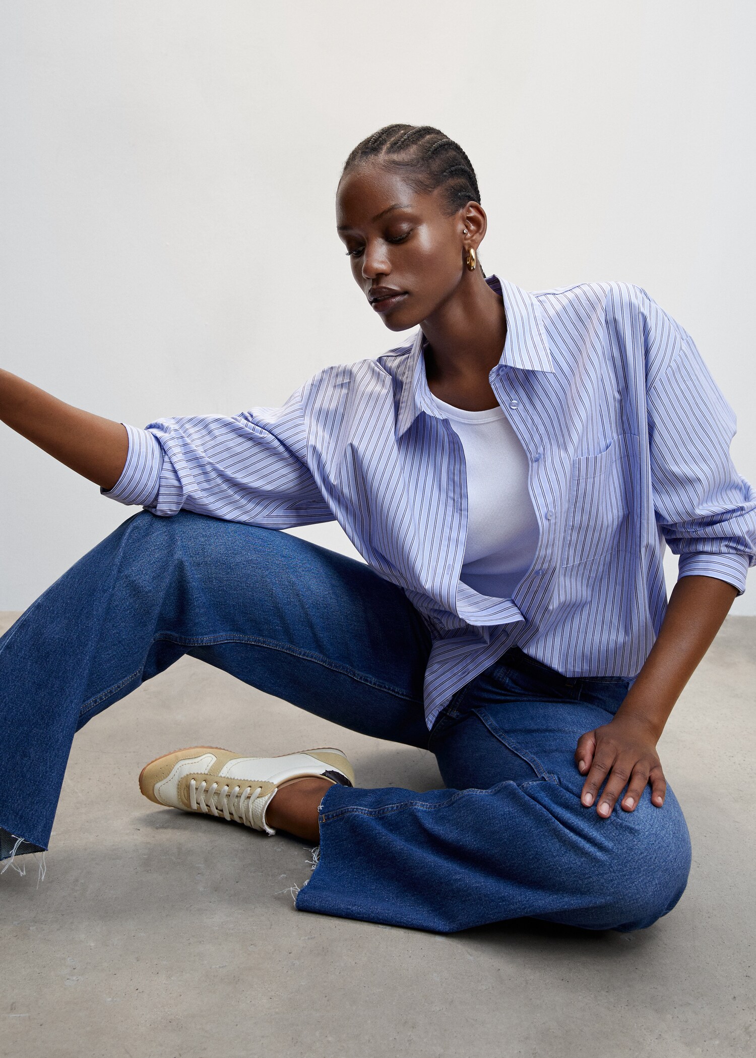Regular-fit cotton shirt - Details of the article 4