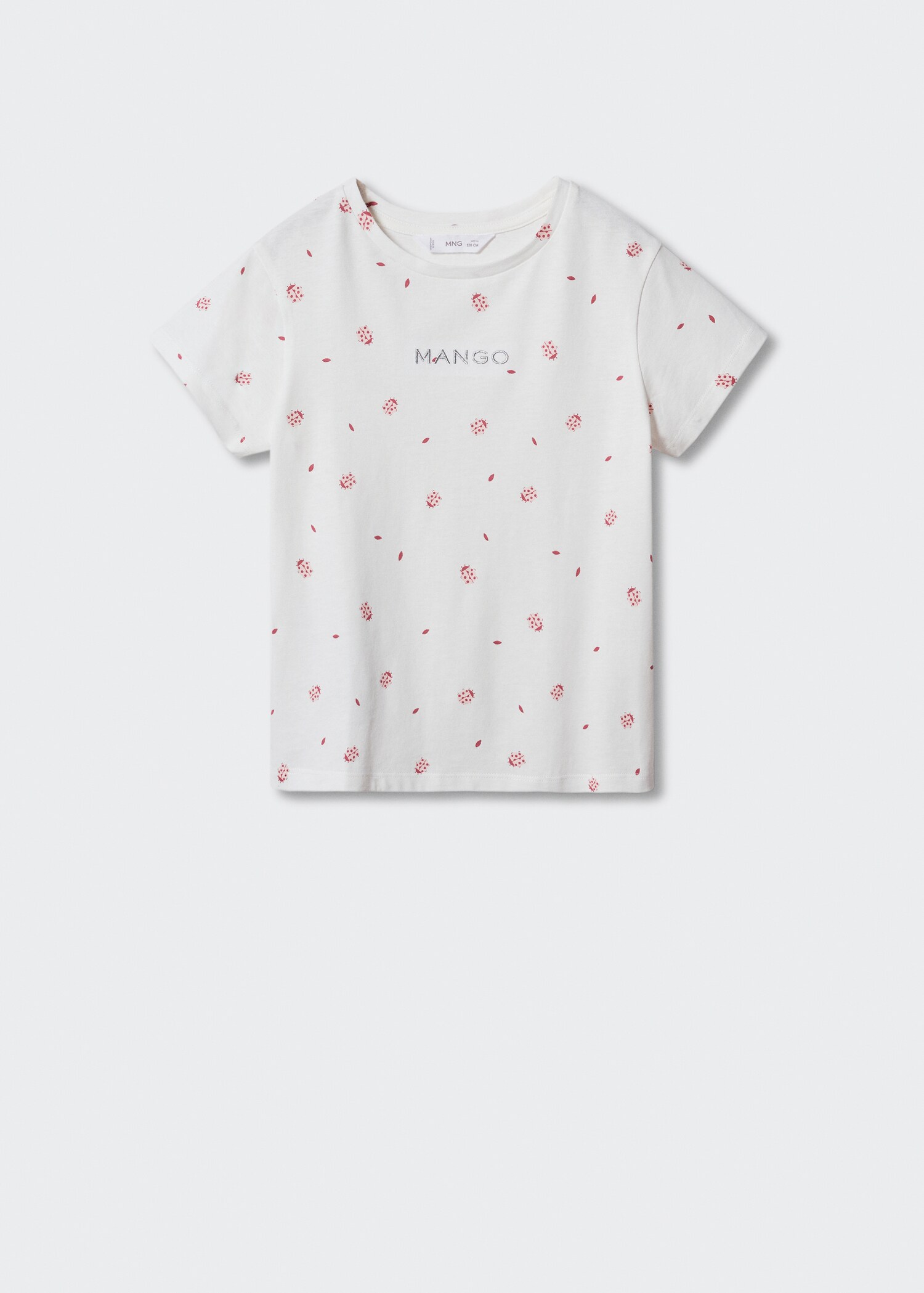 Camiseta estampada logo bordado - Artículo sin modelo