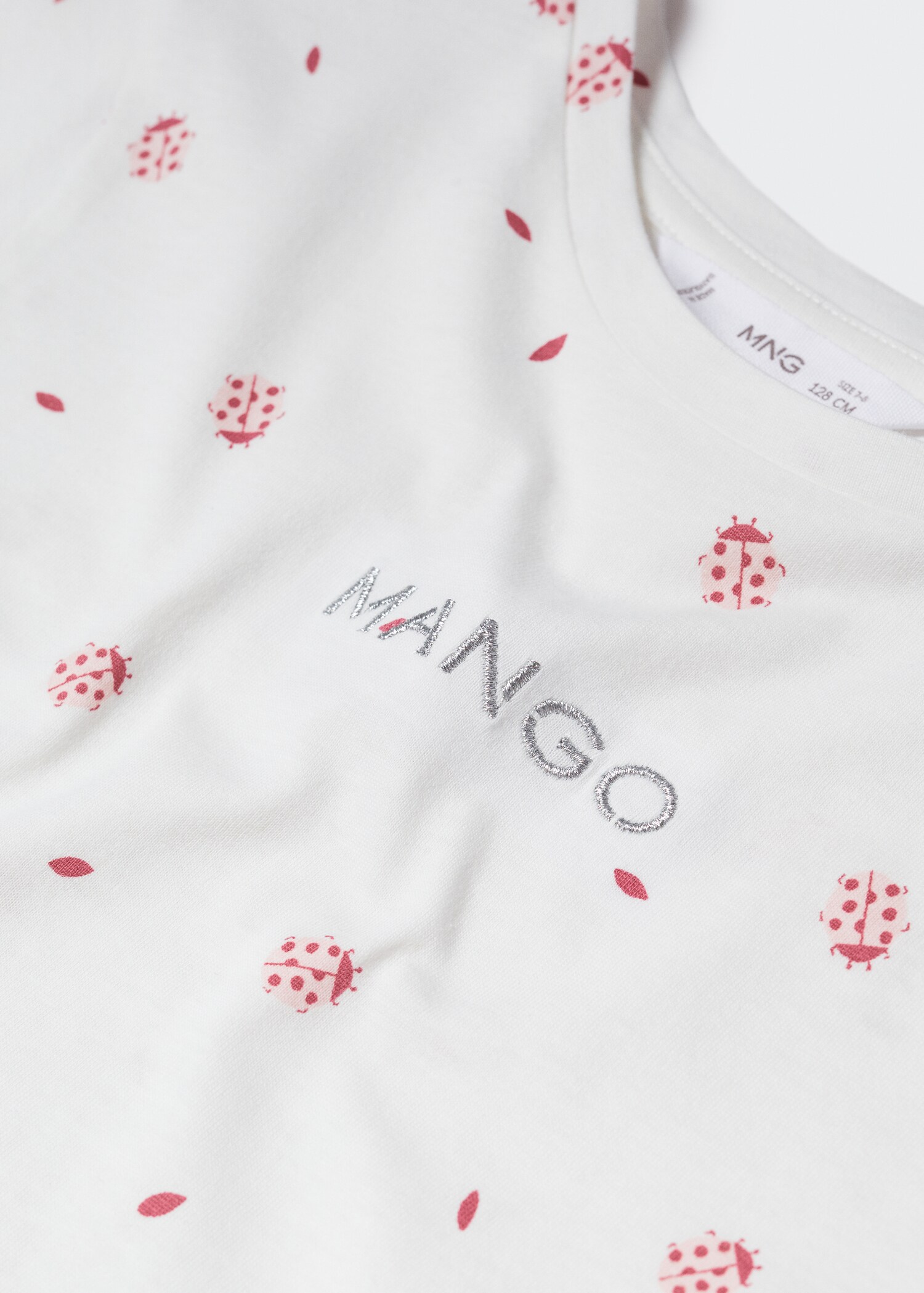 Camiseta estampada logo bordado - Detalle del artículo 8