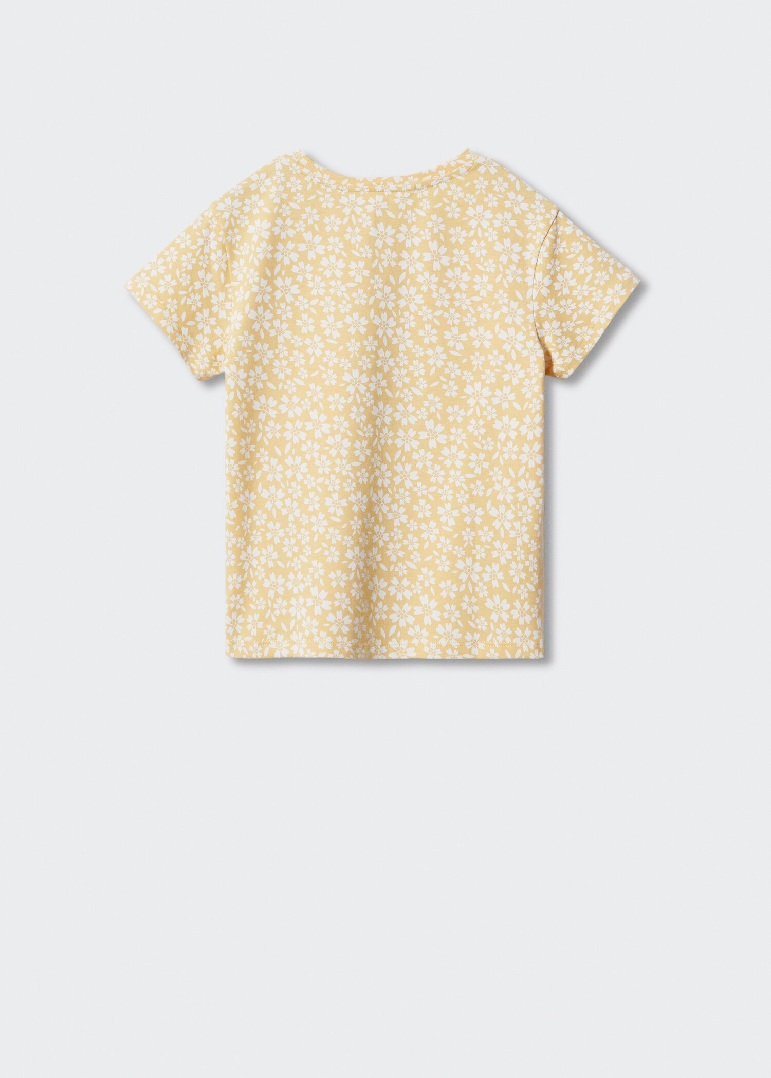 Camiseta estampada logo bordado - Reverso del artículo