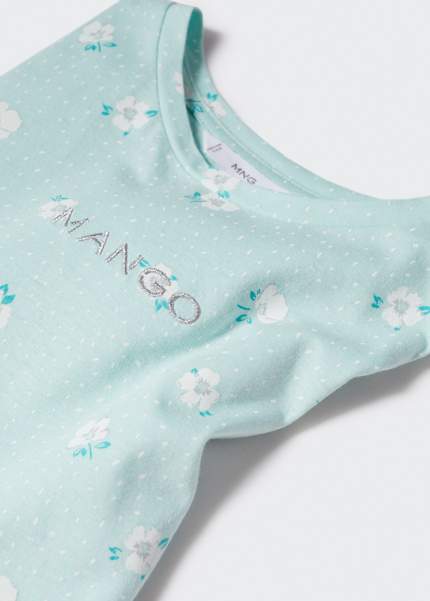 Camiseta estampada logo bordado - Detalle del artículo 8