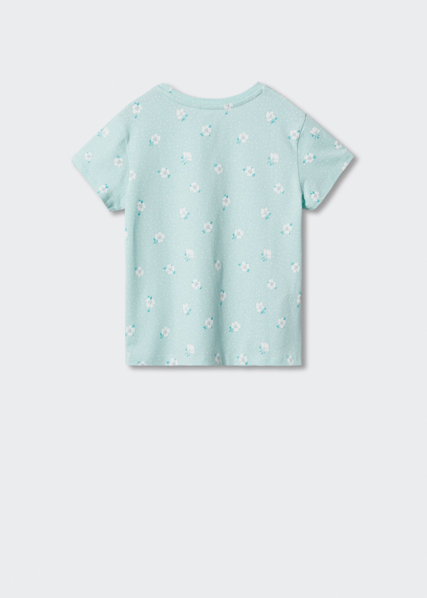 Camiseta estampada logo bordado - Reverso del artículo