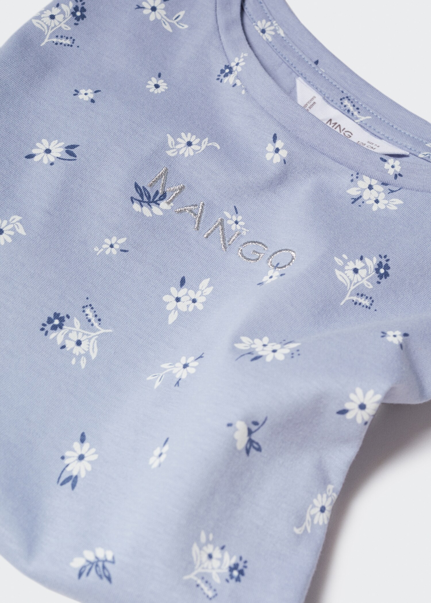Camiseta estampada logo bordado - Detalle del artículo 8
