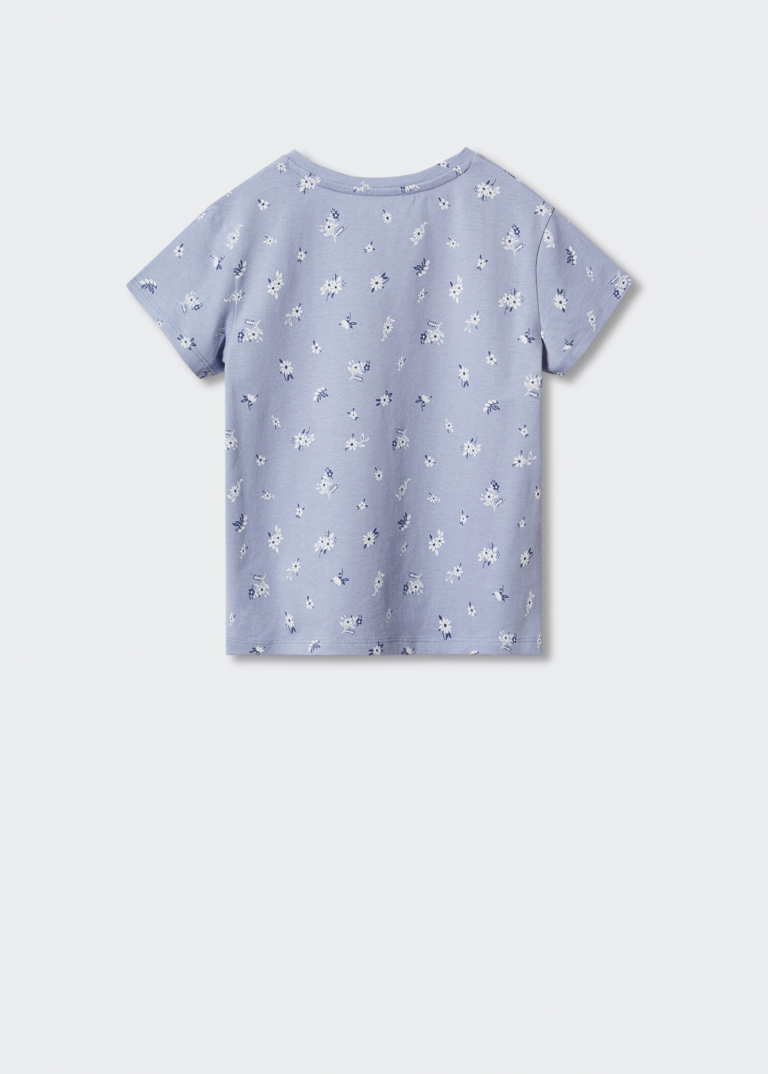Camiseta estampada logo bordado - Reverso del artículo