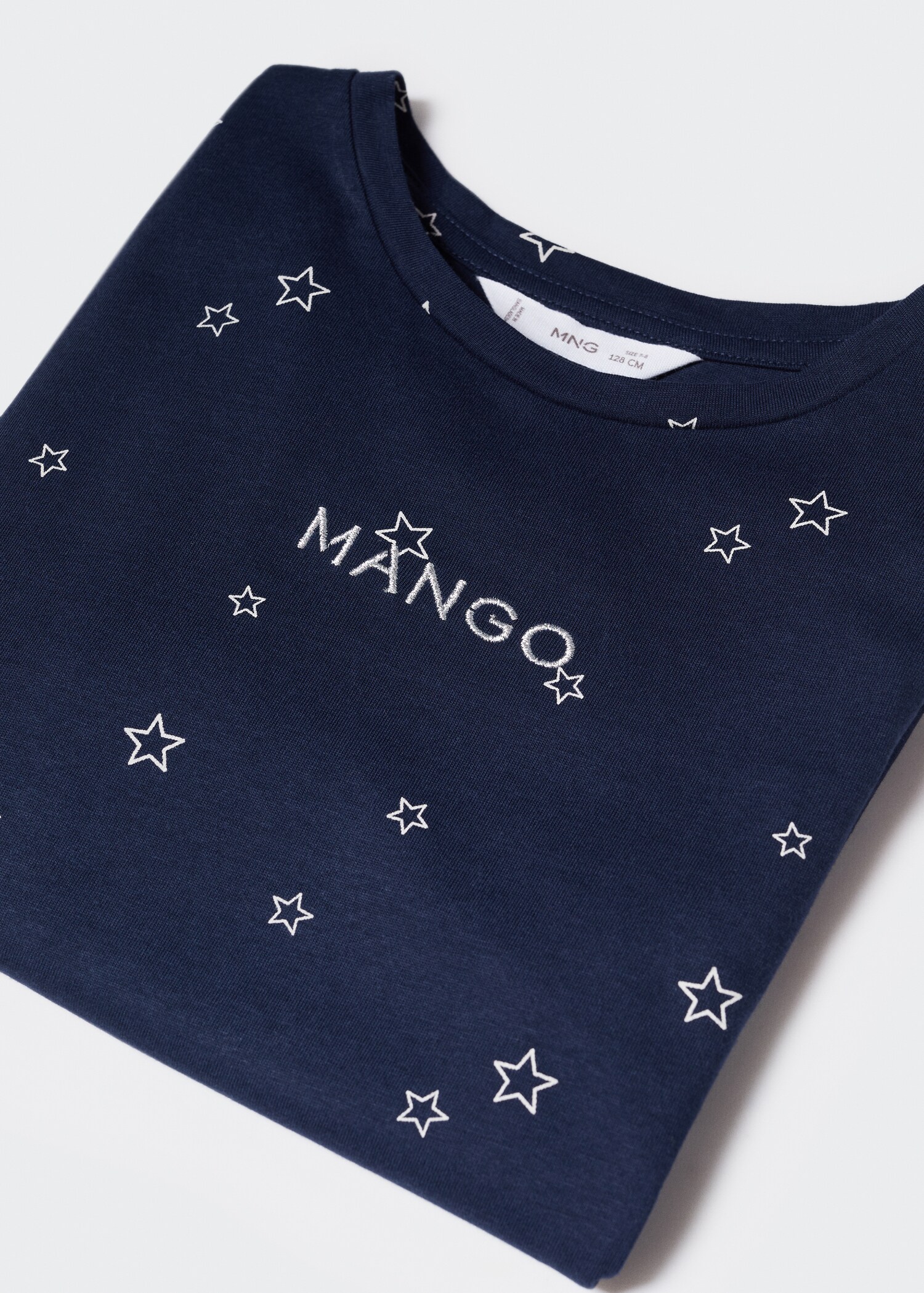 Camiseta estampada logo bordado - Detalle del artículo 8