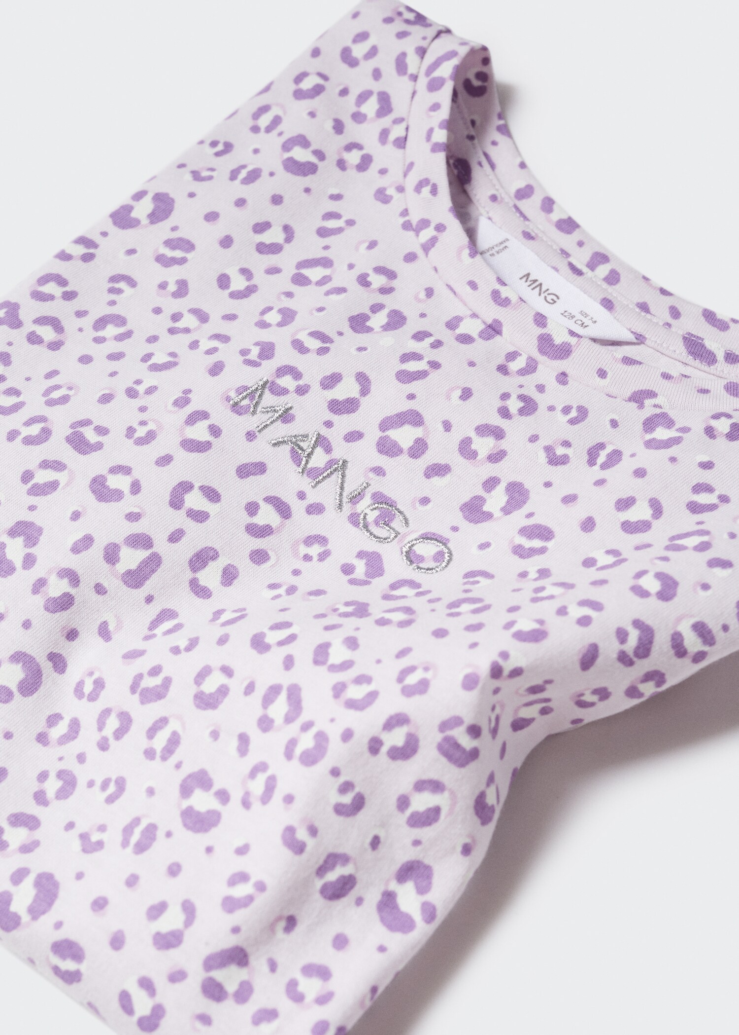 Camiseta estampada logo bordado - Detalle del artículo 8