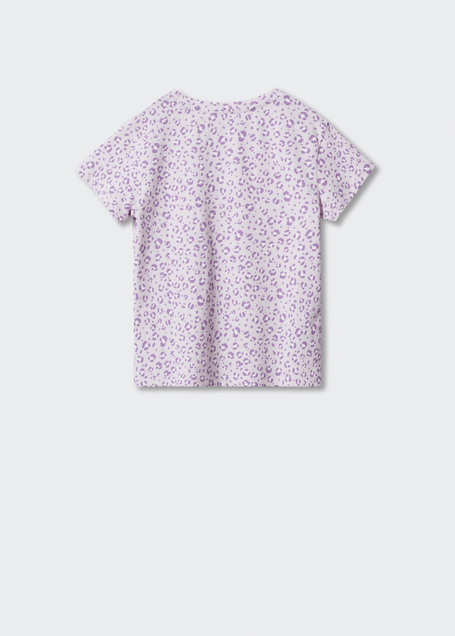 Camiseta estampada logo bordado - Reverso del artículo