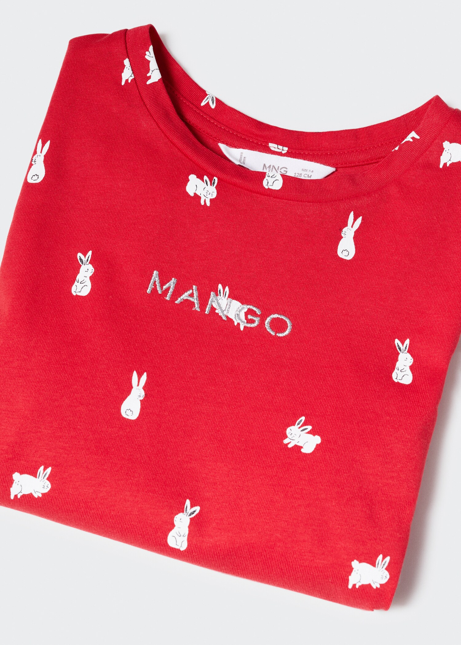 Camiseta estampada logo bordado - Detalle del artículo 8