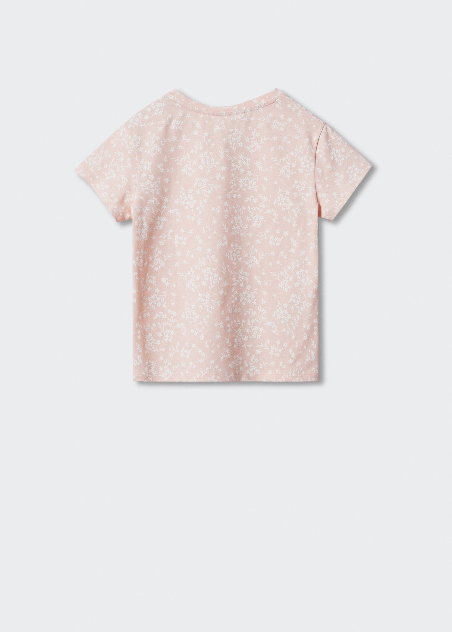 Camiseta estampada logo bordado - Reverso del artículo