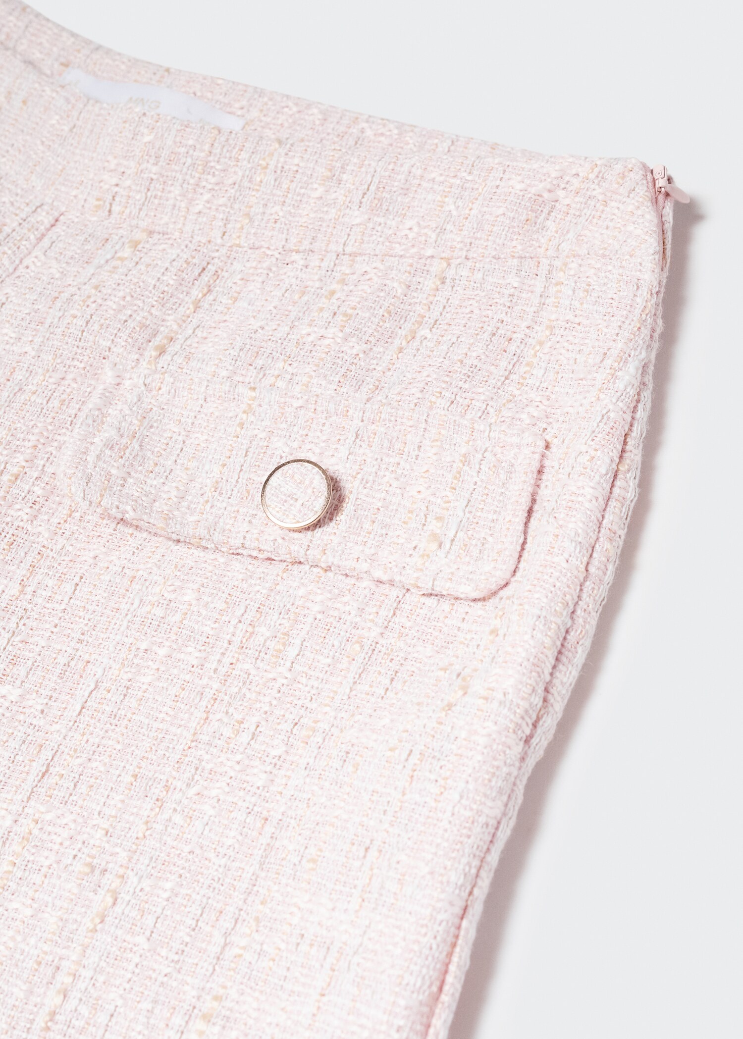Tweed straight pants - Details of the article 8