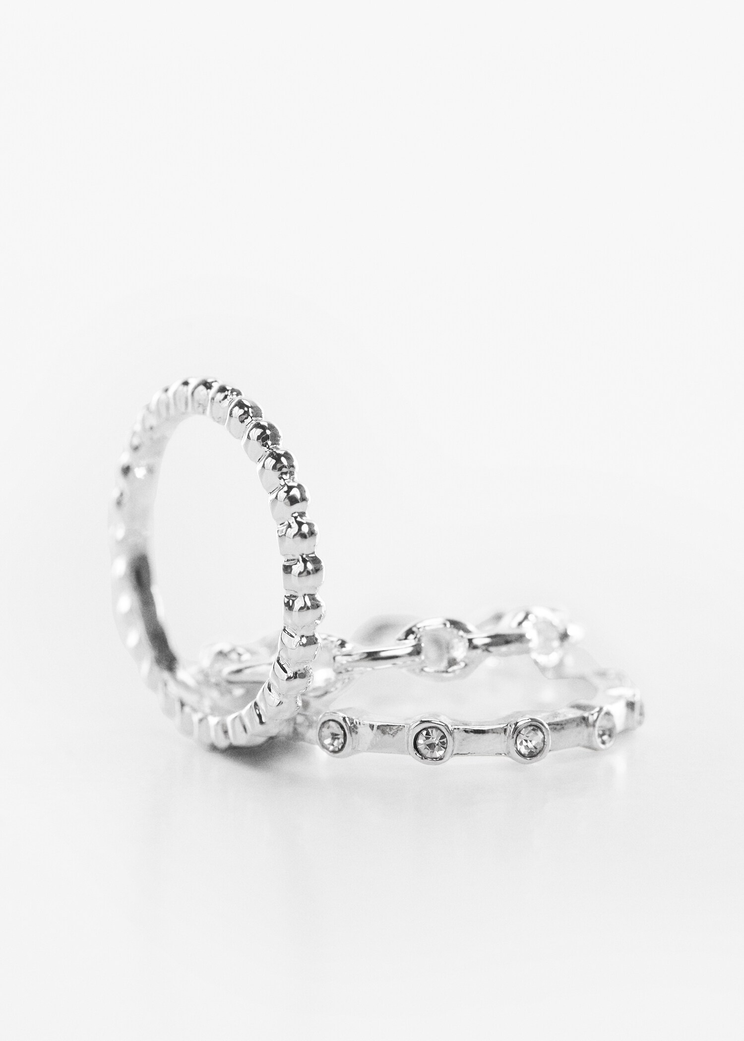 Pack of 3 combined rings - Medium plane