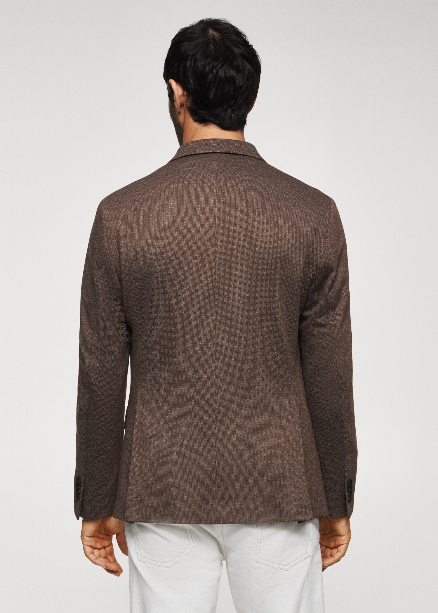 Veste slim-fit chevrons - Verso de l’article