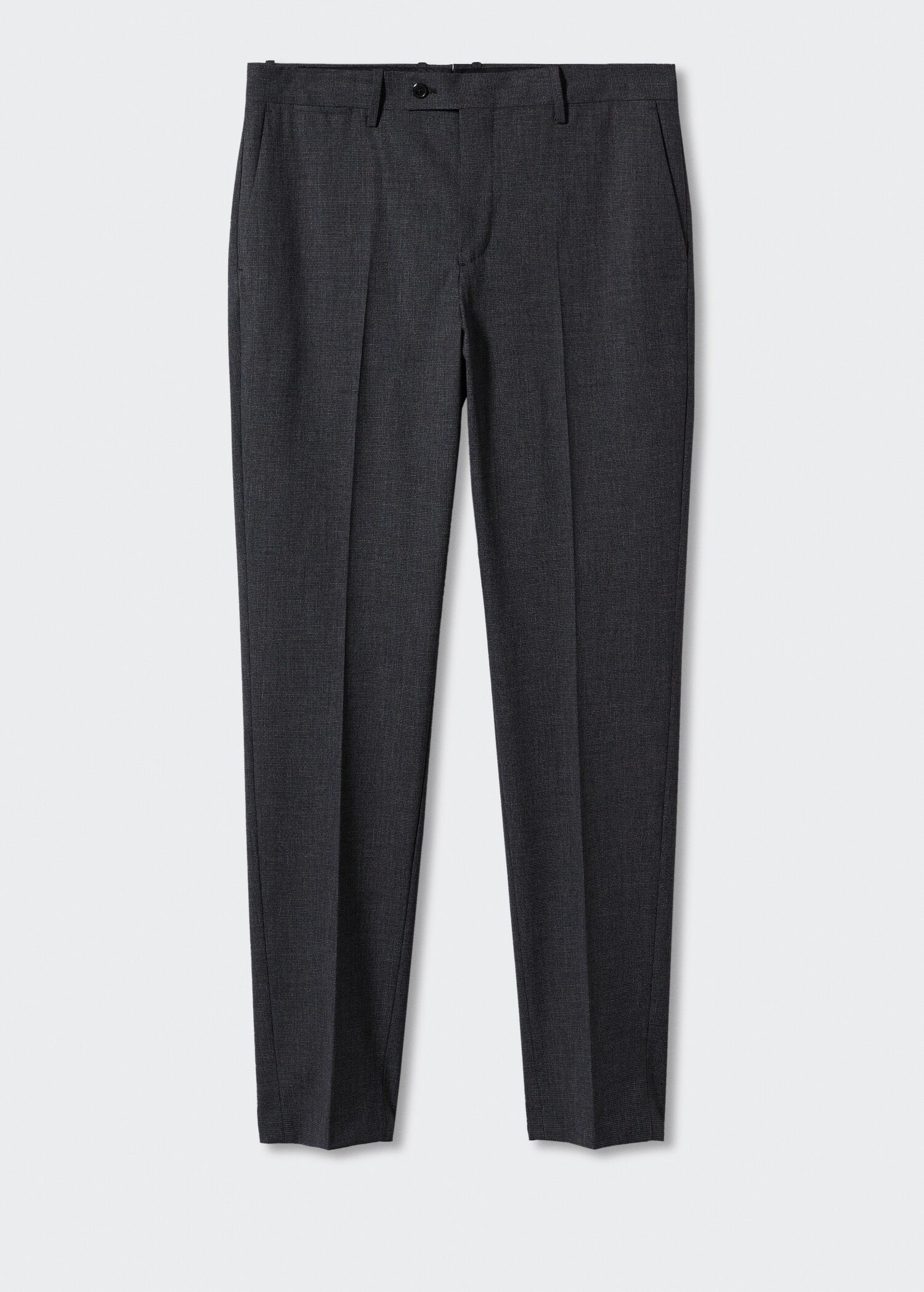 Dressbukse slim fit  i ull - Artikkel uten modell