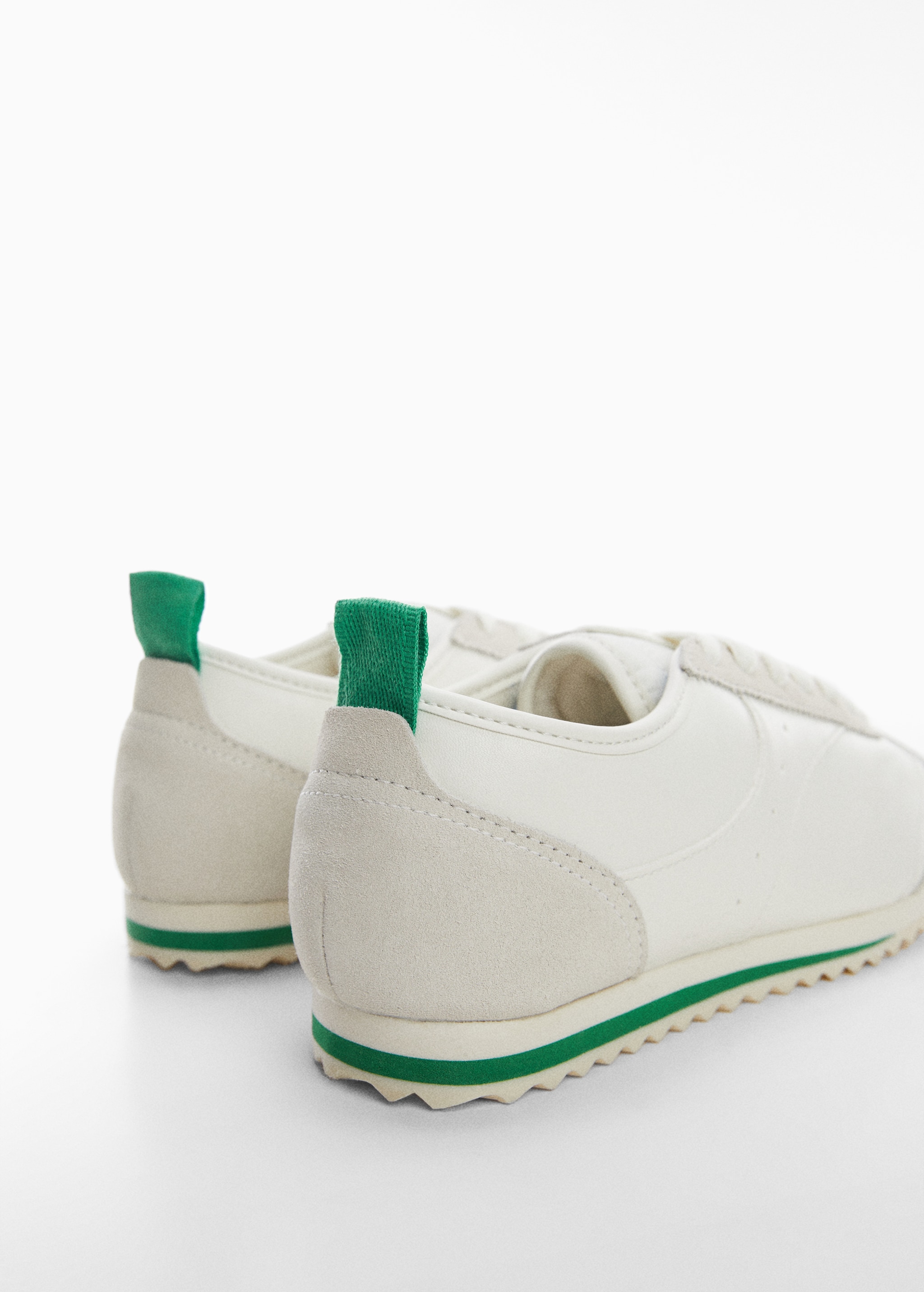 Leather panel sneakers - Details of the article 2