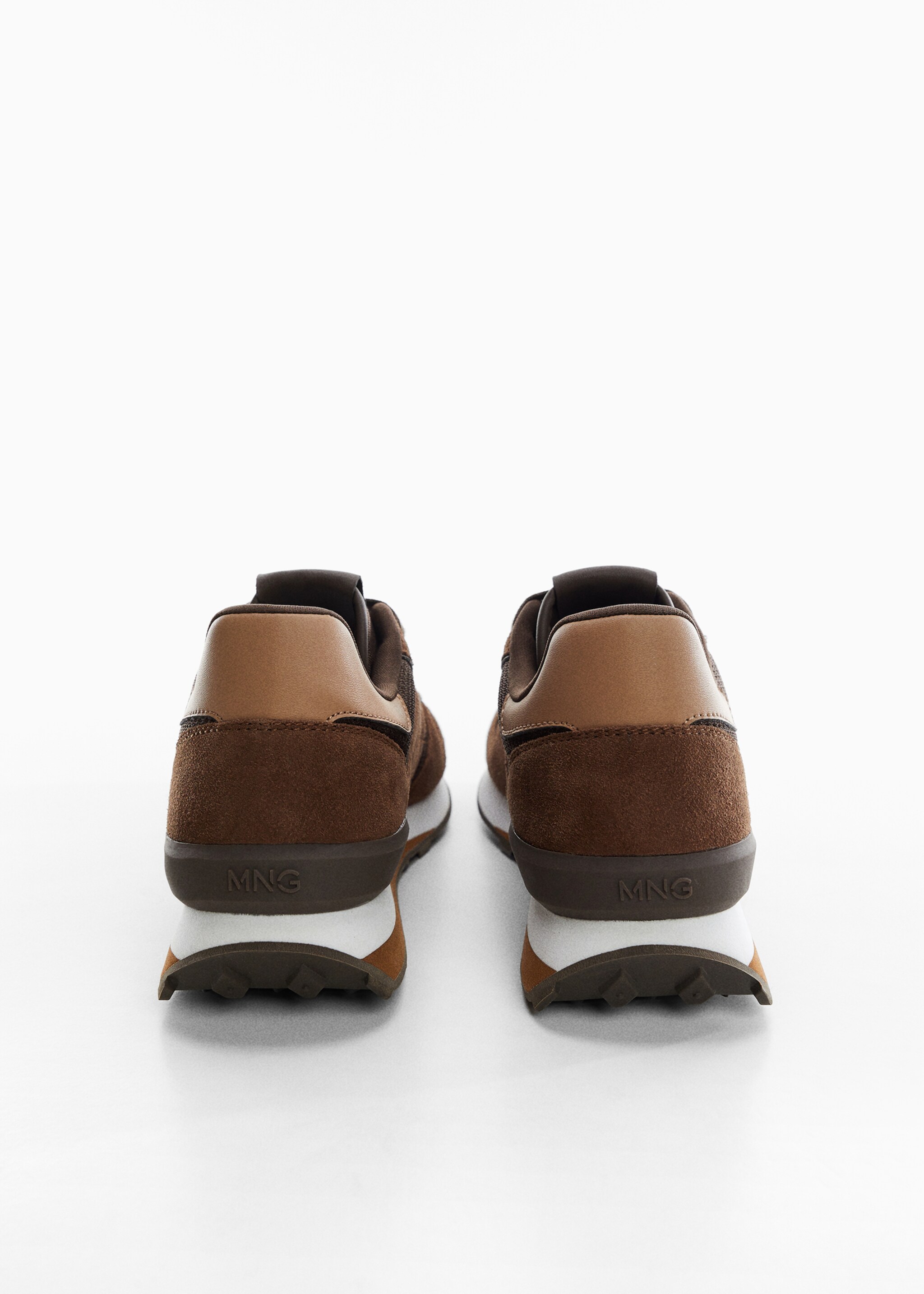 Tennis combinées cuir - Détail de l'article 1, Marron. Ref: 47040784-00.