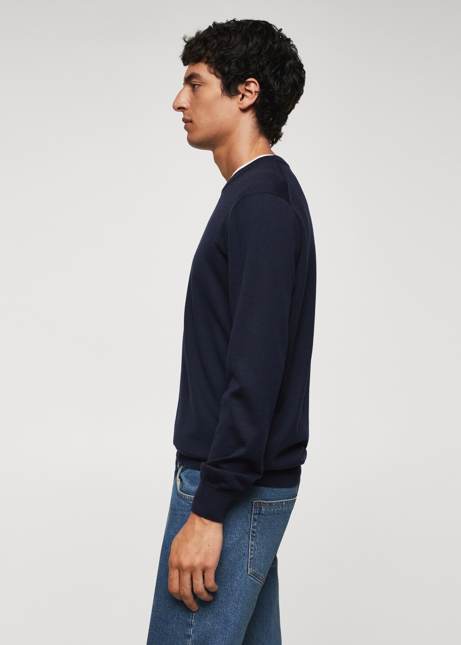 Pull laine mérinos lavable - Détail de l'article 1