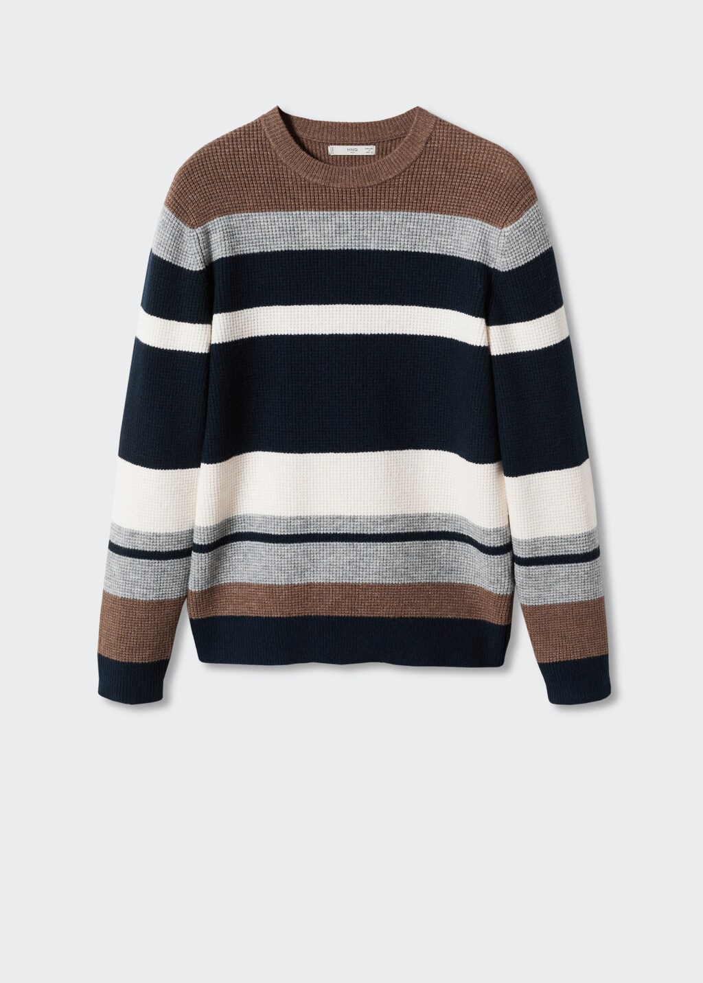 Structured fabric sweater Men MANGO Macedonia