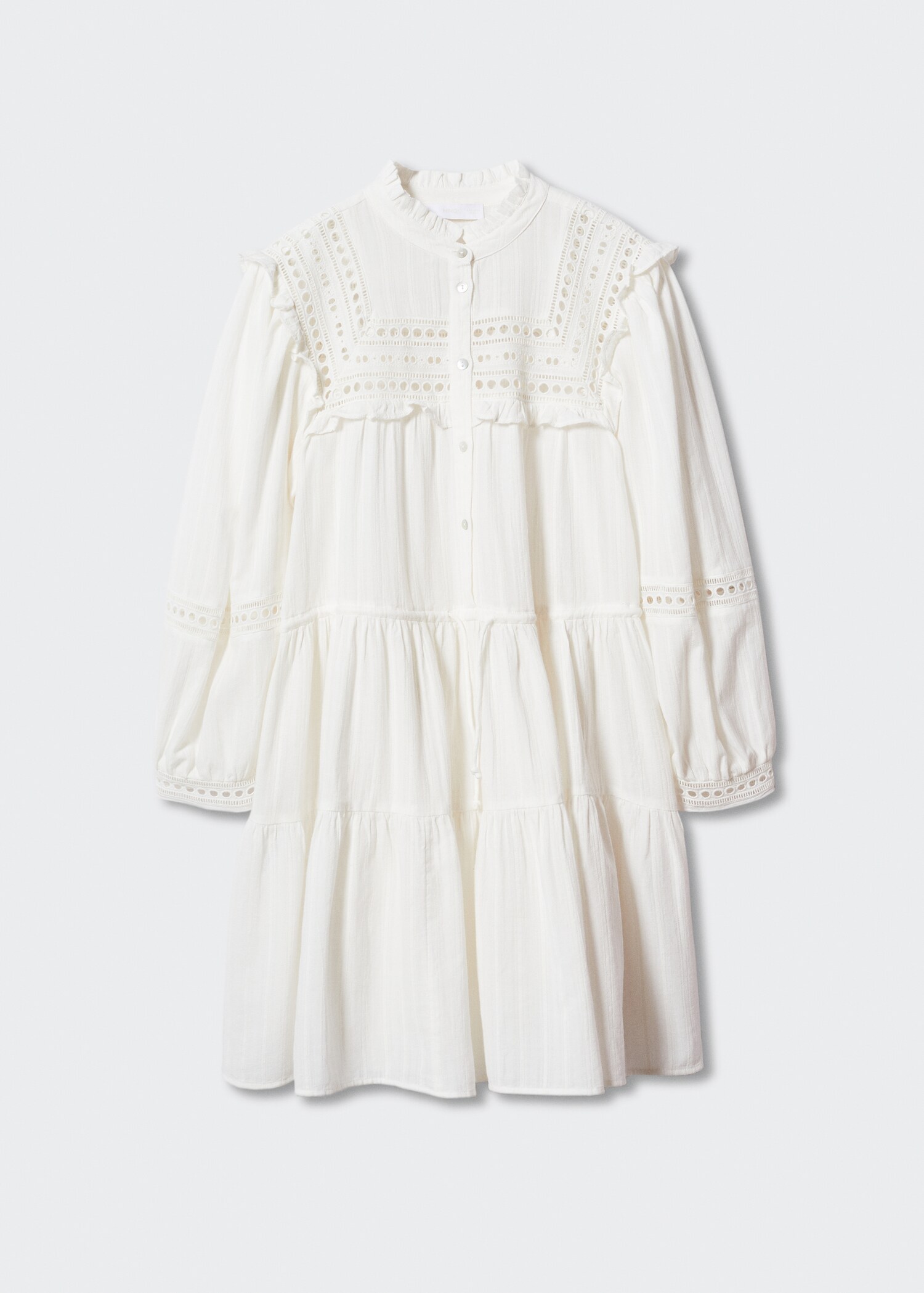 Laser-cut details dress - Article without model