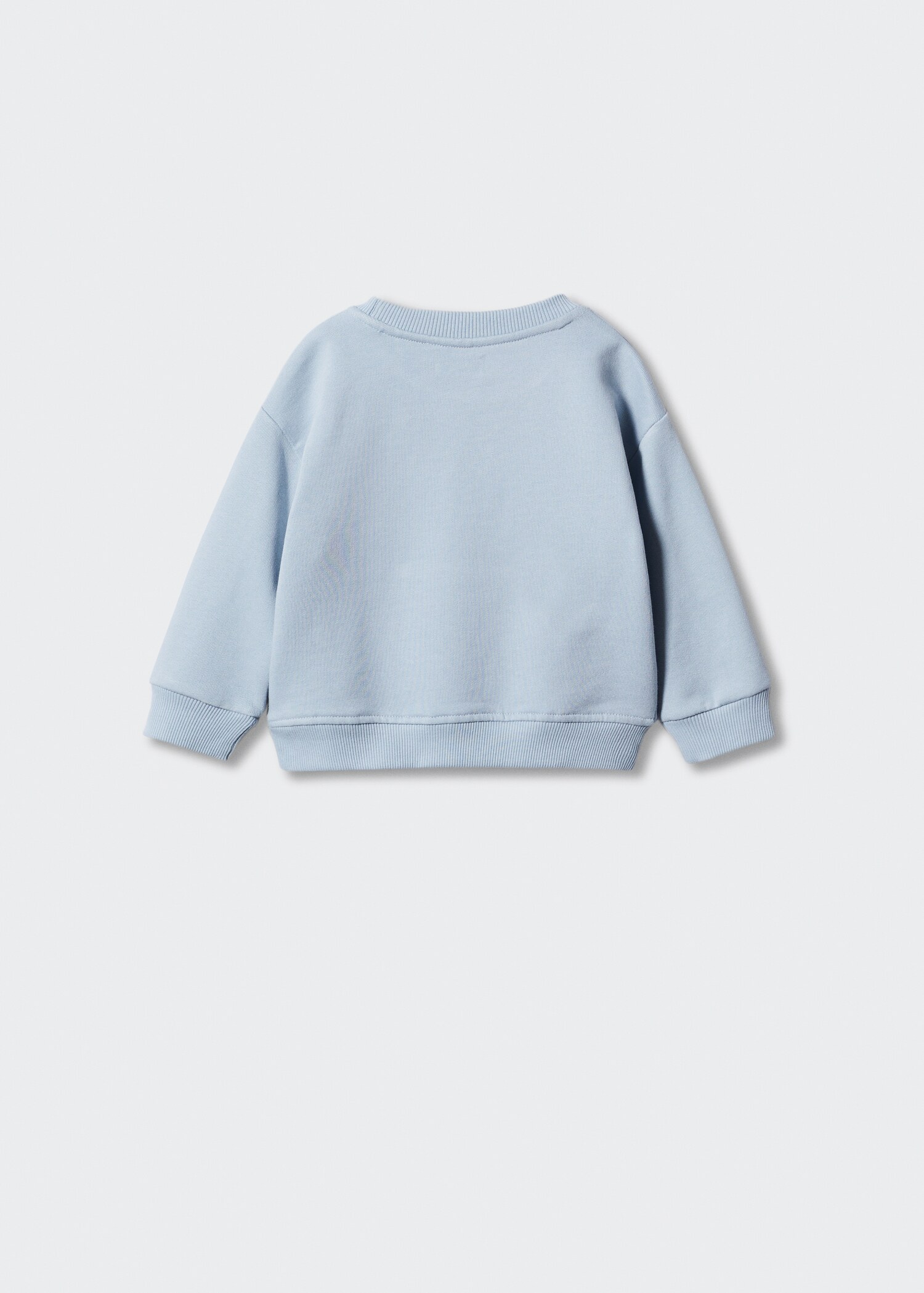 Sudadera algodón bolsillo - Reverso del artículo