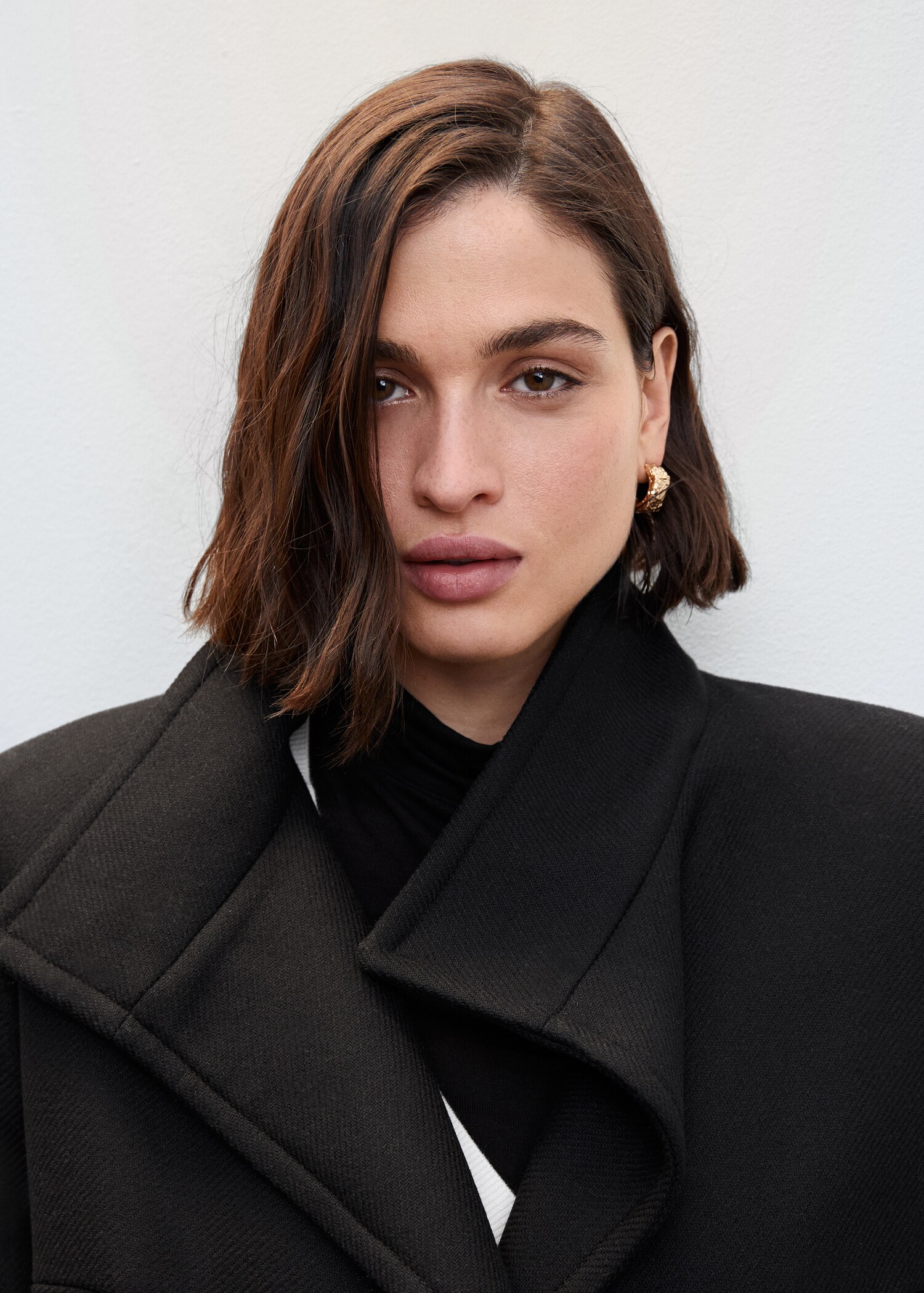 Woolen coat with belt - Details of the article 4