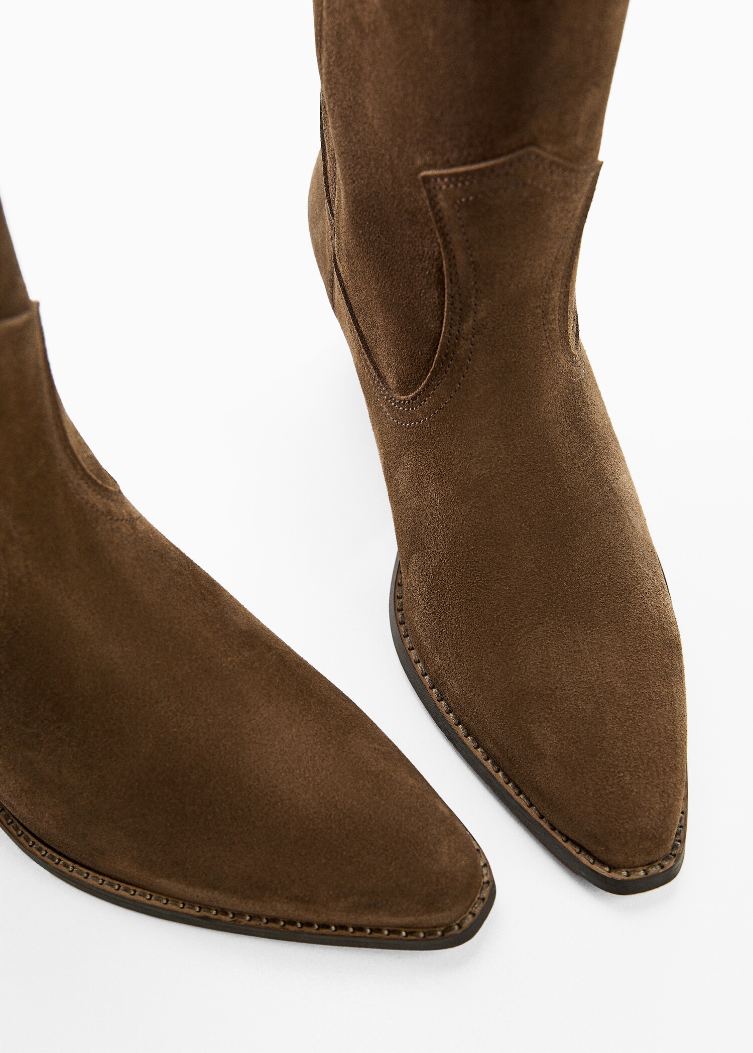 Bottes cowboy cuir - Détail de l'article 1