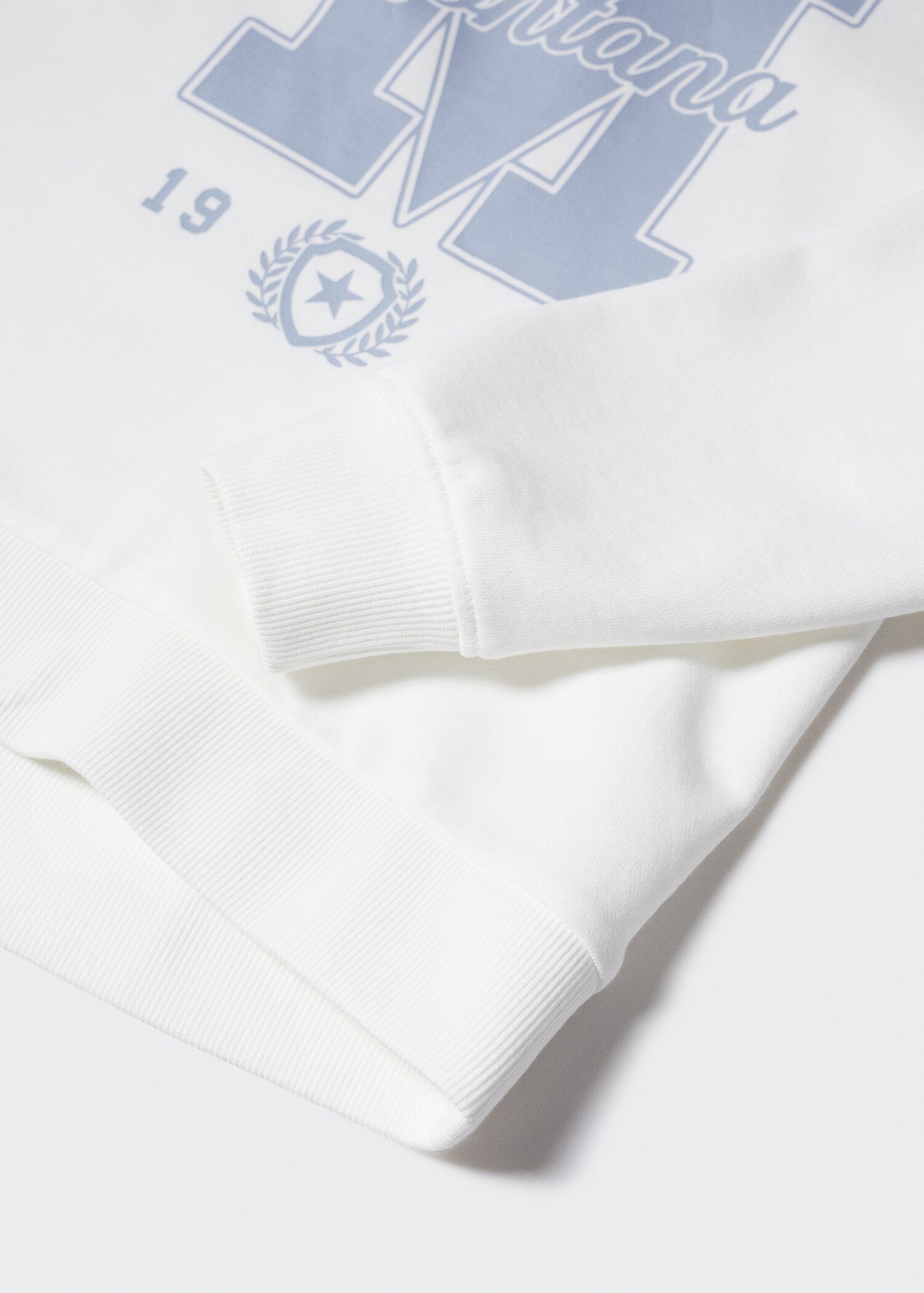 Gemustertes Baumwoll-Sweatshirt - Detail des Artikels 8