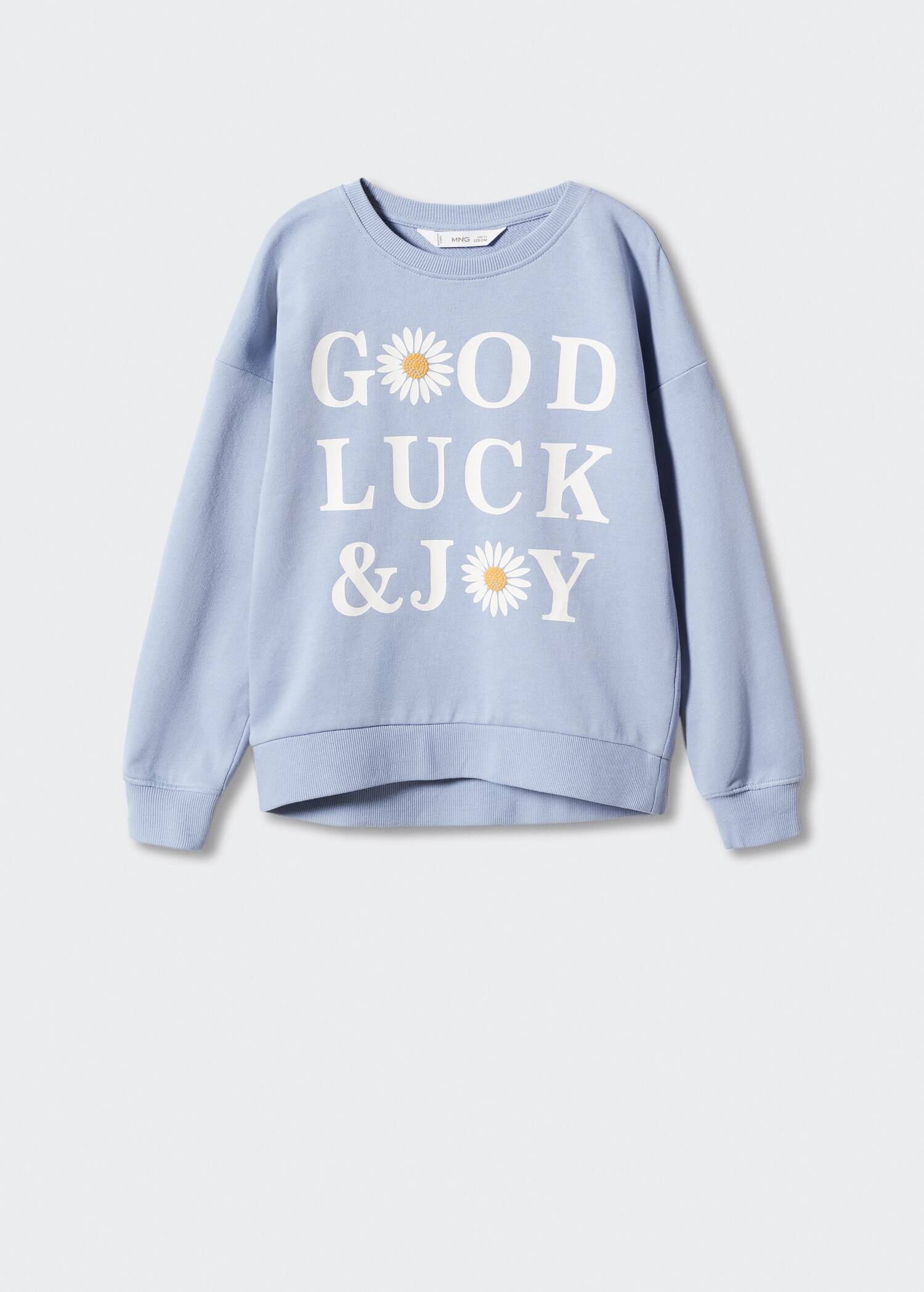 Gemustertes Baumwoll-Sweatshirt - Artikel ohne Model